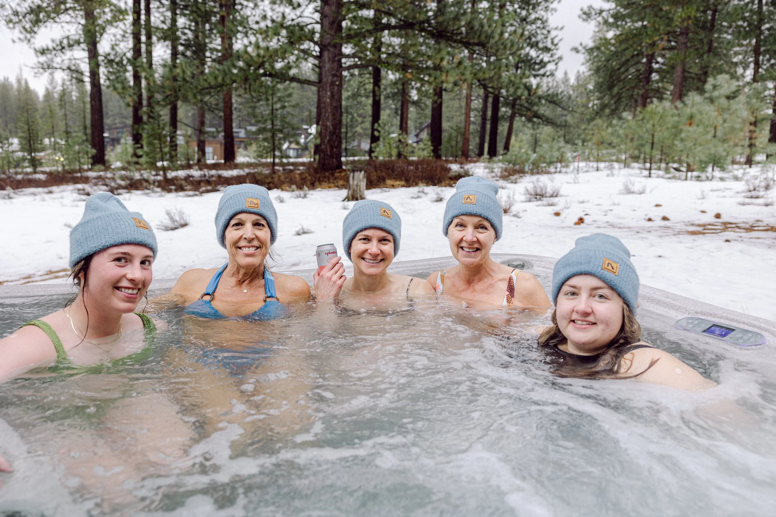 always time for the hot tub