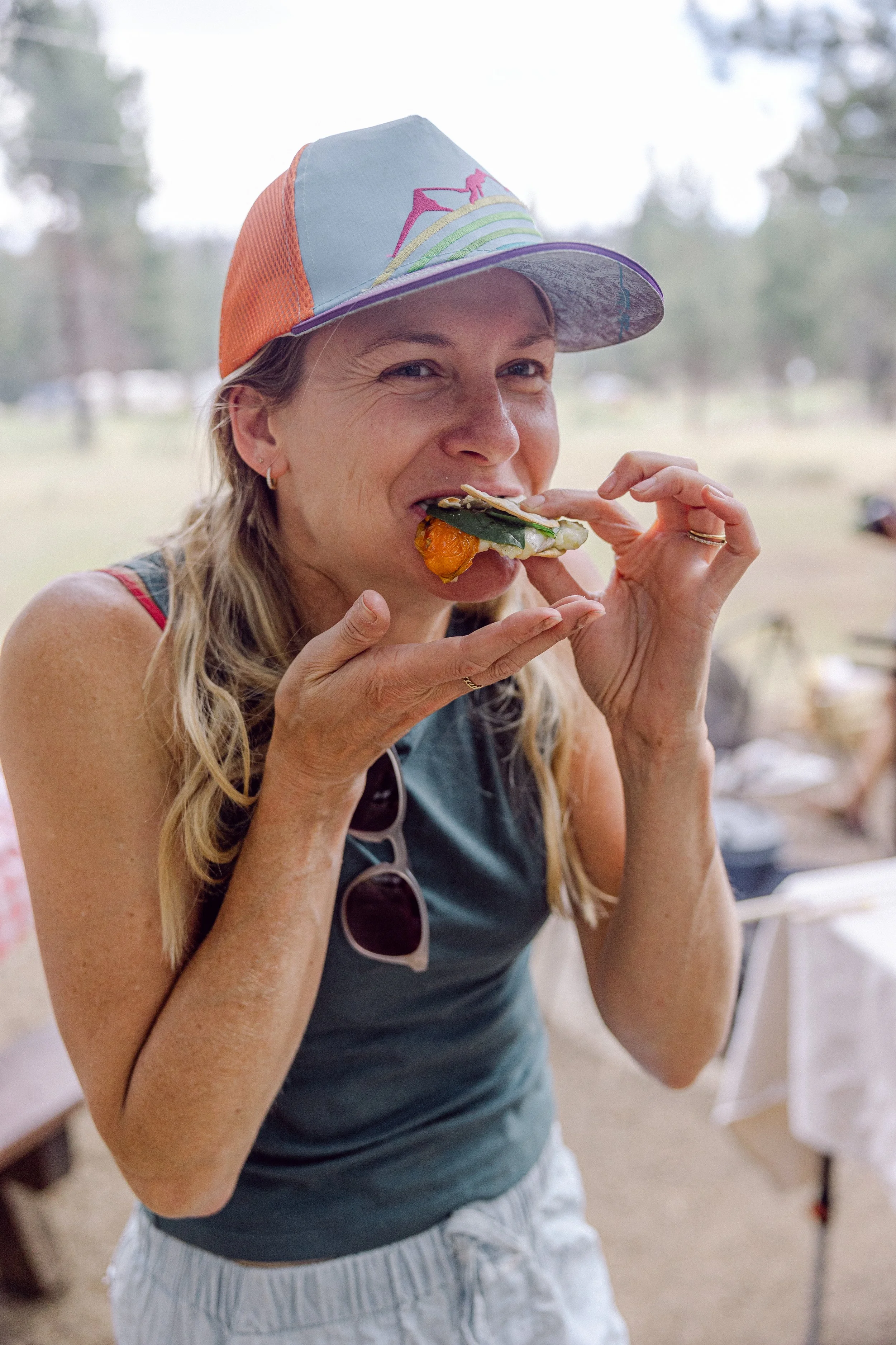 savory s'mores at the camp retreat