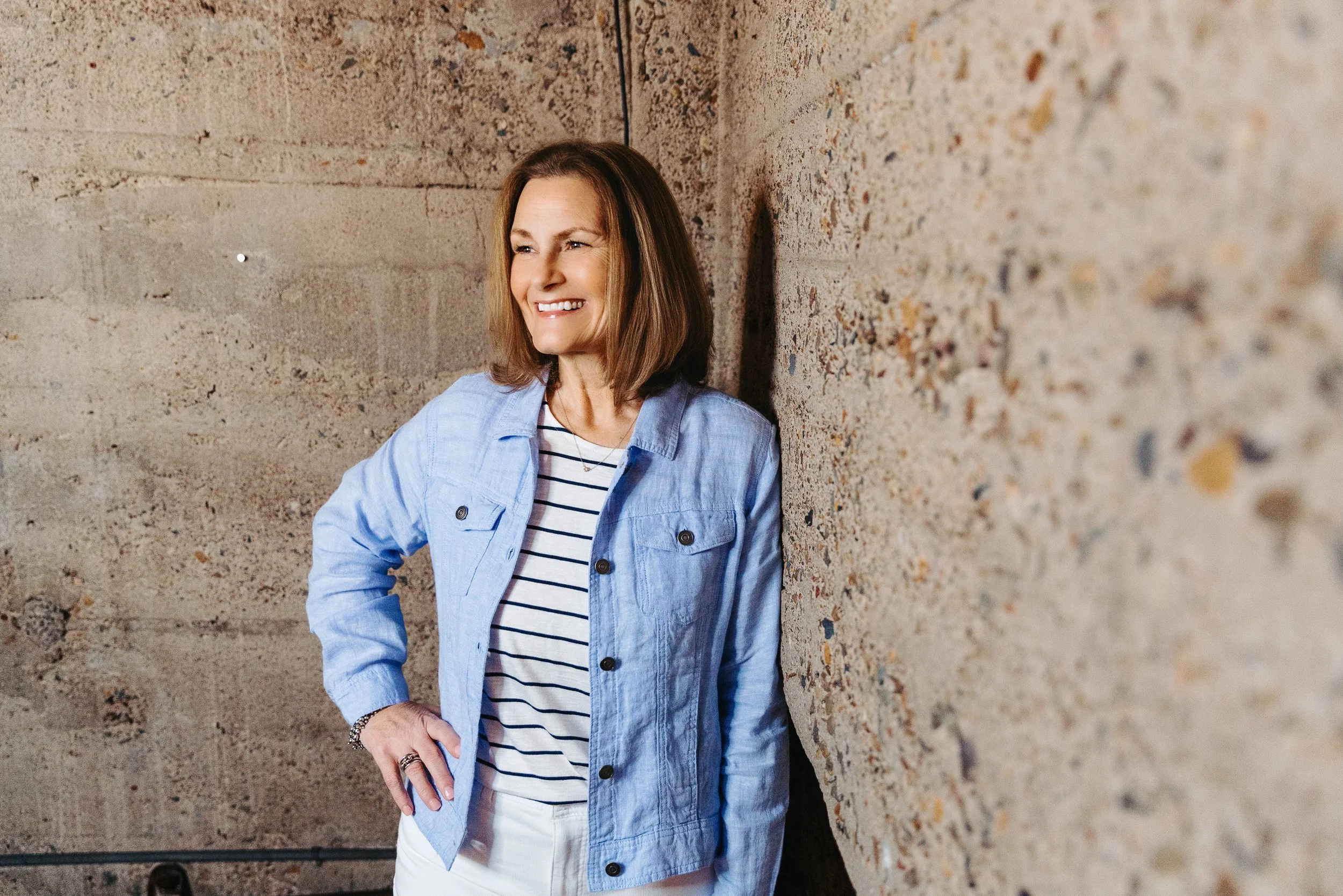 Mardi Chadwick-Balcom Divorce Mediator looking at away