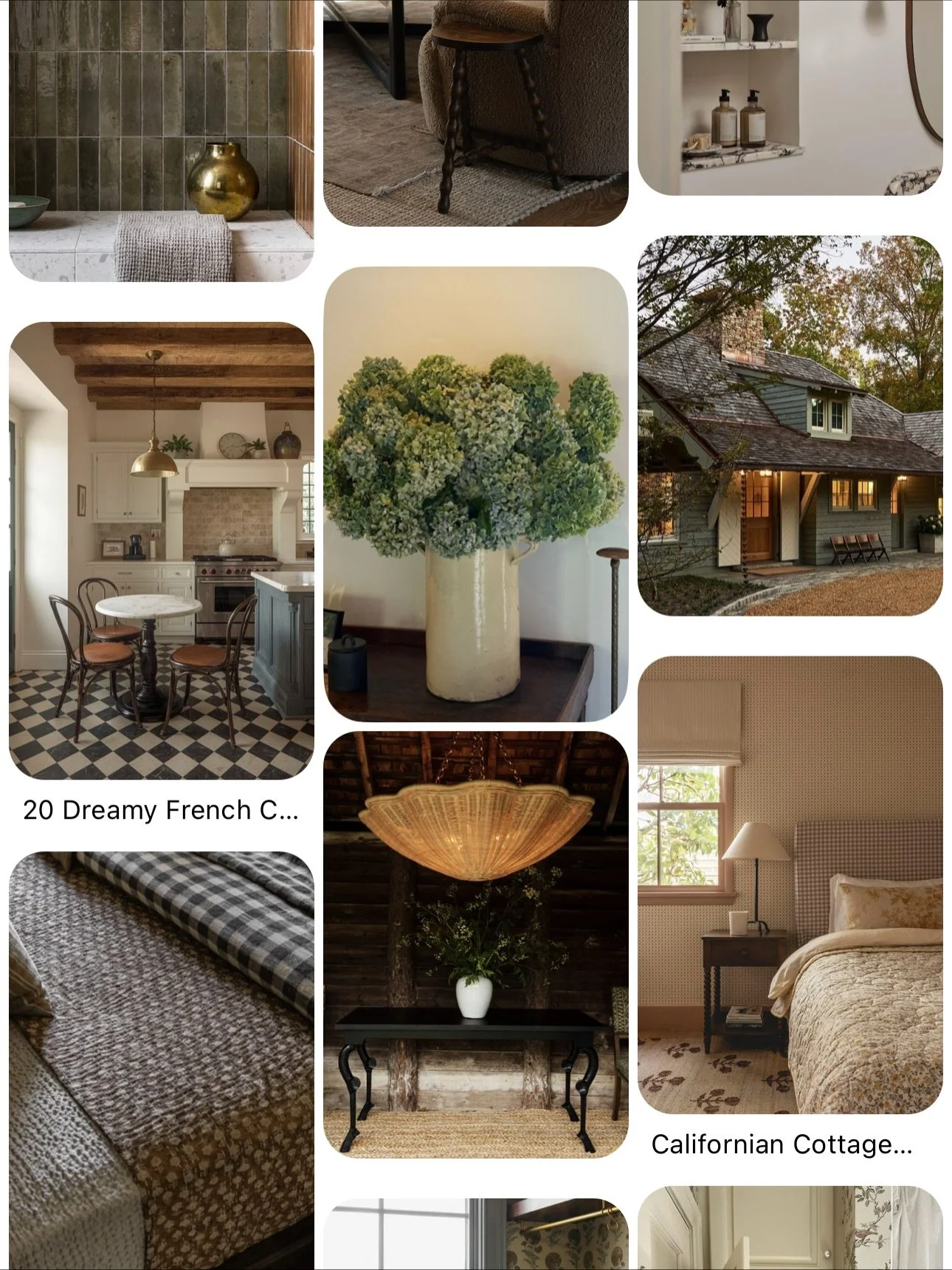 Every great design begins with inspiration; the kind that lives in a saved pin or a fleeting scroll. This is where the spark starts, and the story of a home begins to unfold

🤍Inspiration &amp; Credits:
Captured and curated in Pinterest