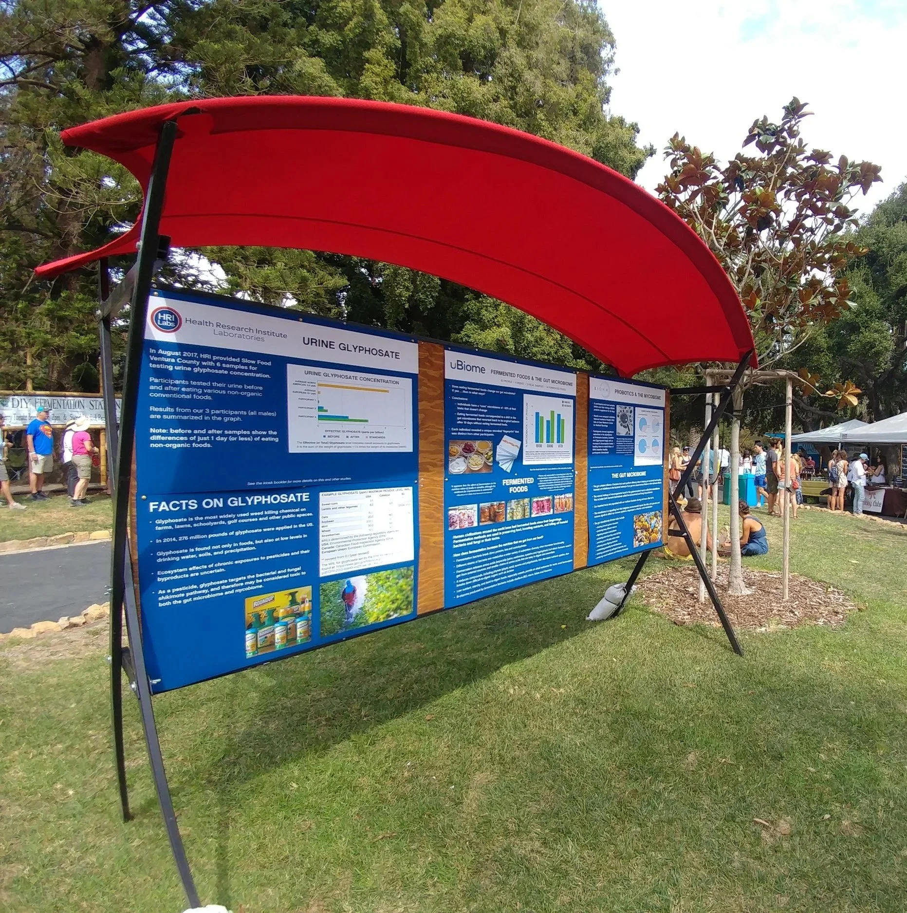 Flying Shade Info Kiosk