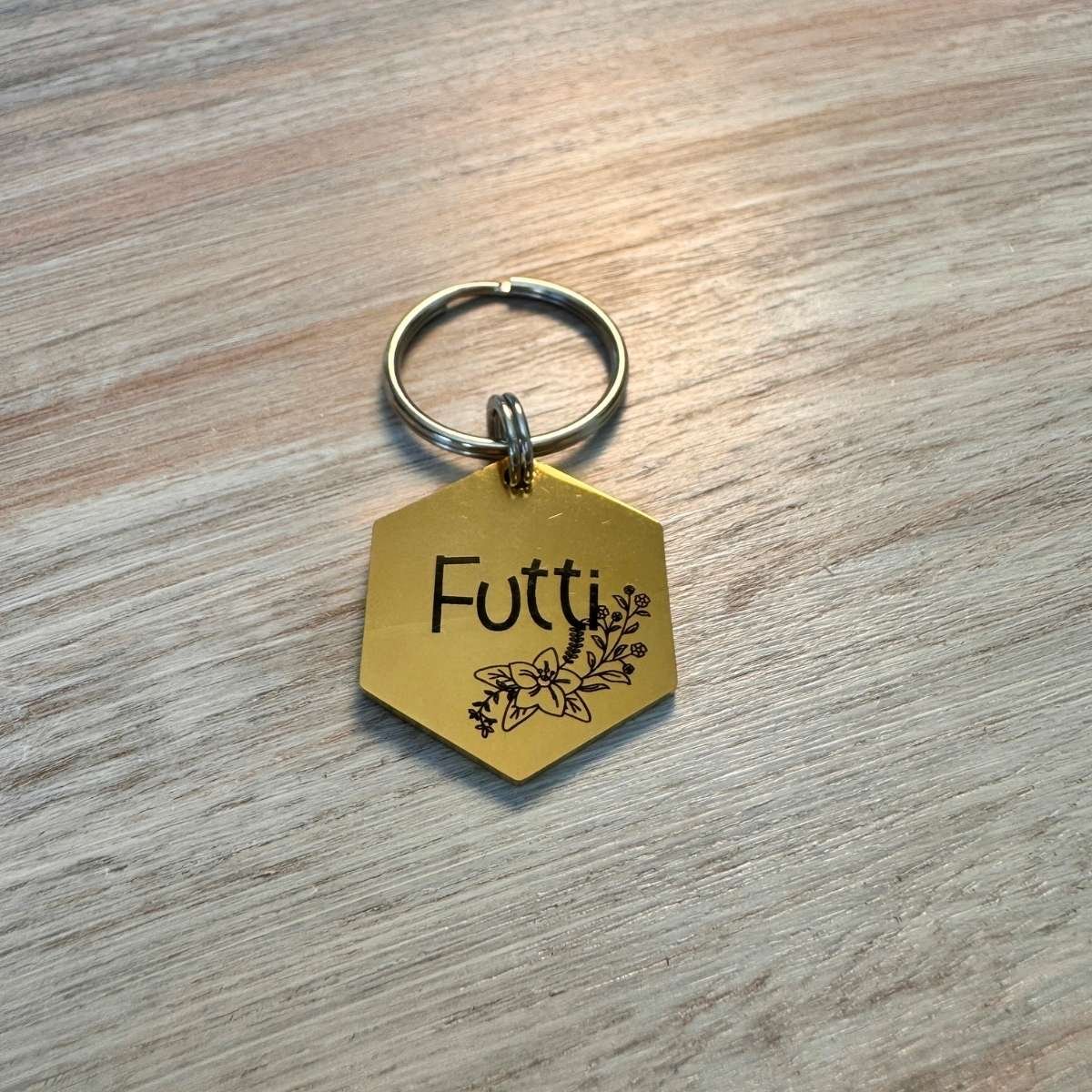 Nordisk Pote – Sekskantet design med blomster