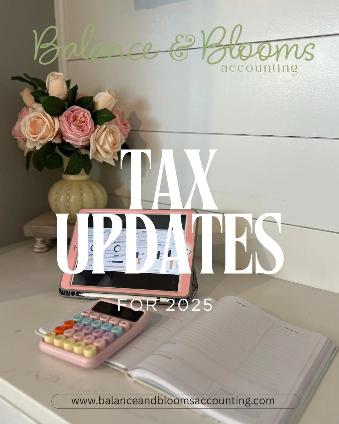 Some of the changes this tax year! If you need help getting your business ready for the upcoming tax season, let us know! 📑🗂️⏰ #businessowner #balanced