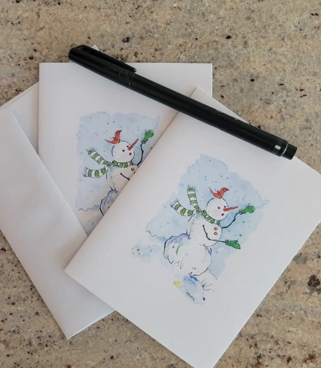 Snow Buddies Card. 4/$8.50 or 12/$21