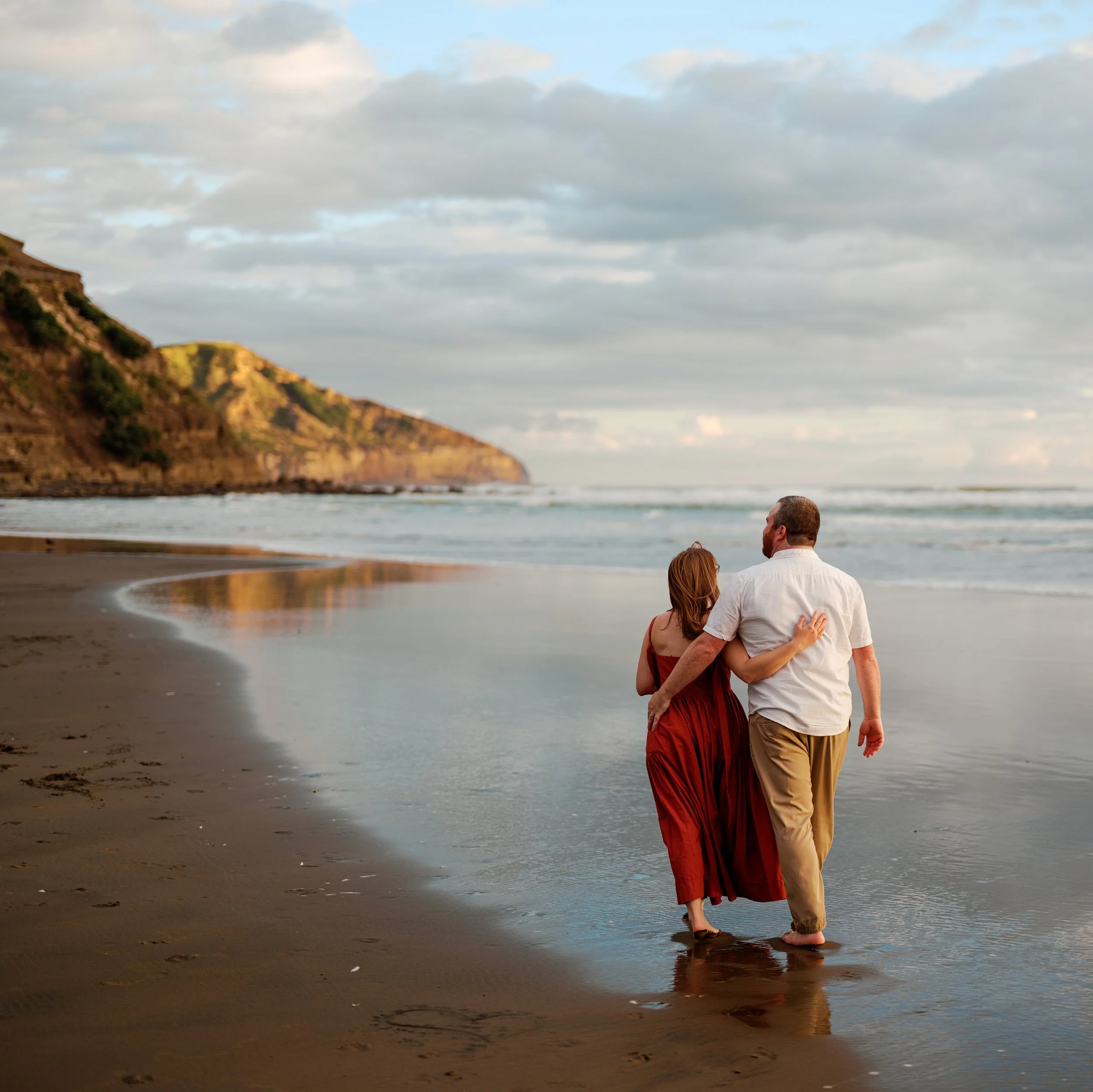 Lexi Head, Fertility Awareness Method Educator with her partner.