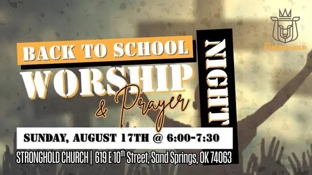 Back to School Worship Night