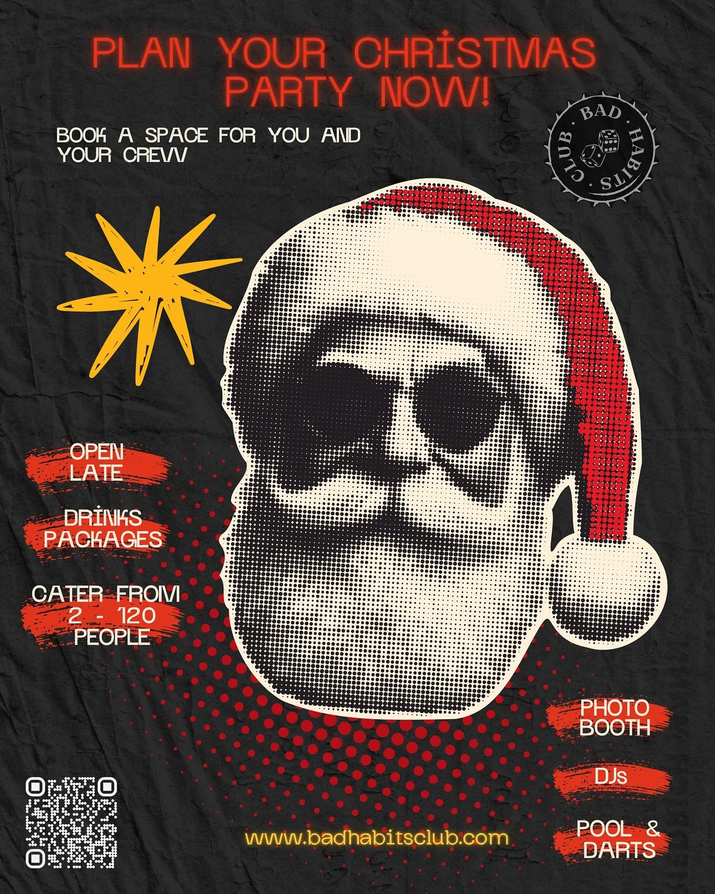 🎉 Party season&rsquo;s almost here.
Round up your crew - mates, colleagues, anyone up for it - and own your festive nights out. 🥂🔥

We&rsquo;ve got private hire, drinks packages &amp; chaos all night.

For all party enquiries, big or small, please