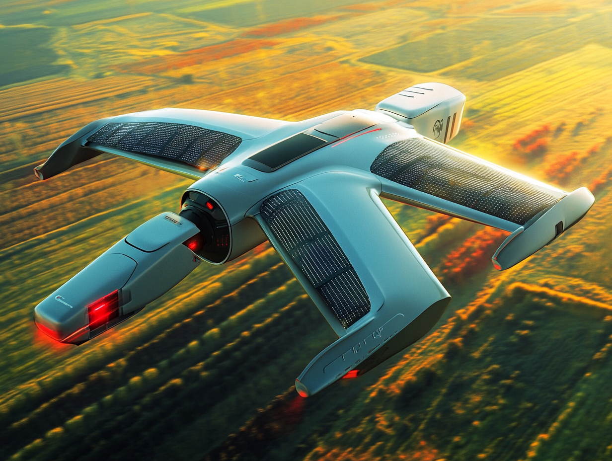 timboslice0413_Sleek_commercial_drone_with_foldable_wings_and_a87ea5d5-dd65-43e3-8004-b79aadc800dd_0.png
