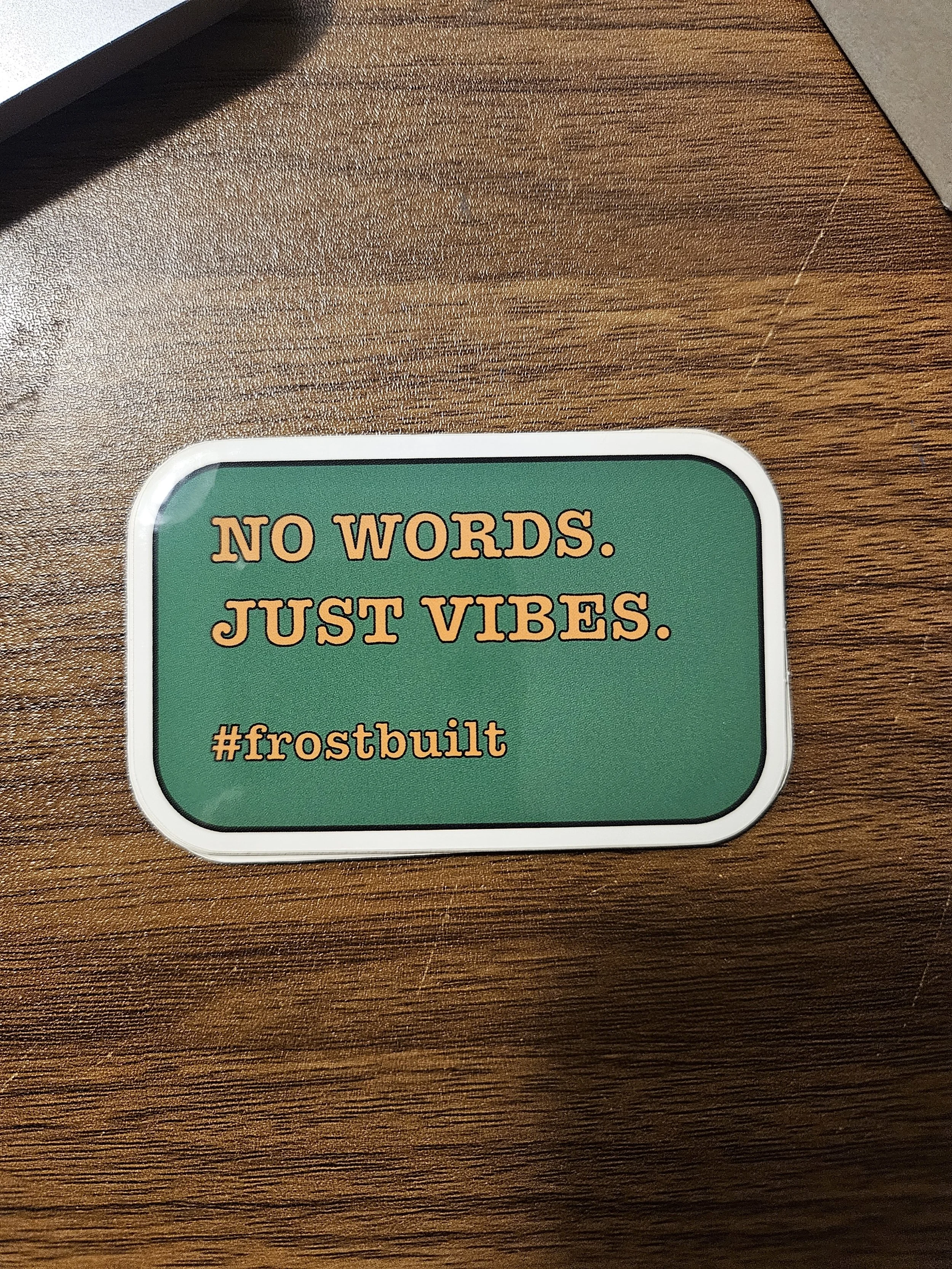 Frost Vibes Sticker