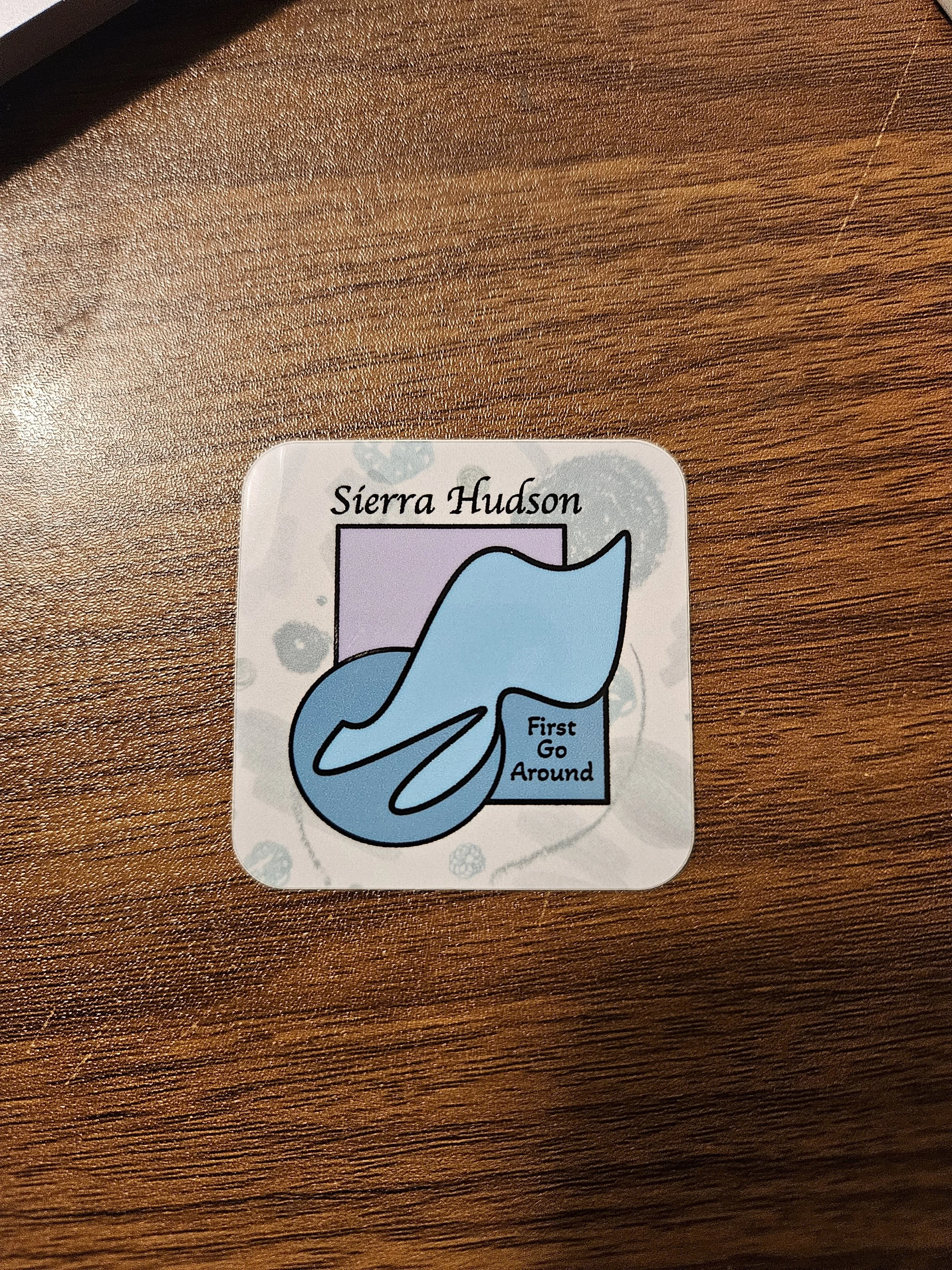 First Go Around Album Sticker