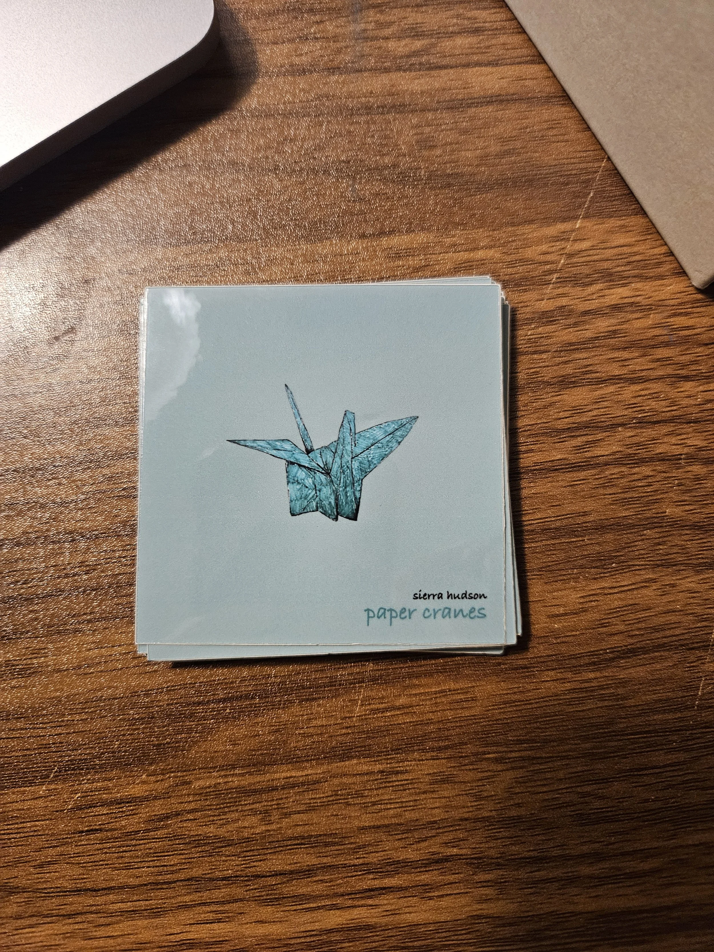 Paper Cranes single Sticker
