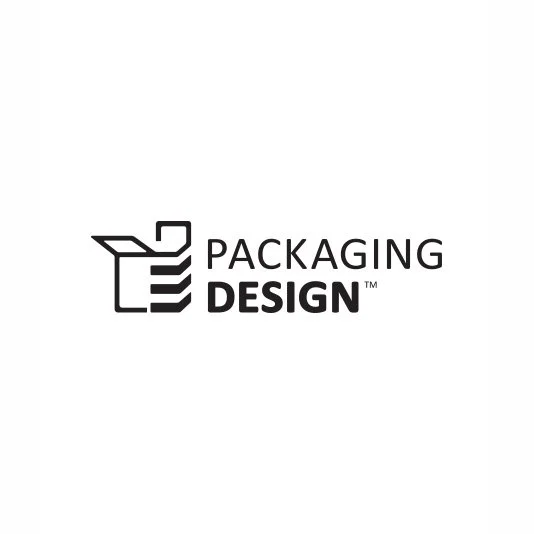 Packaging Design logo with a stylized box and the text 'Packaging Design' in black.