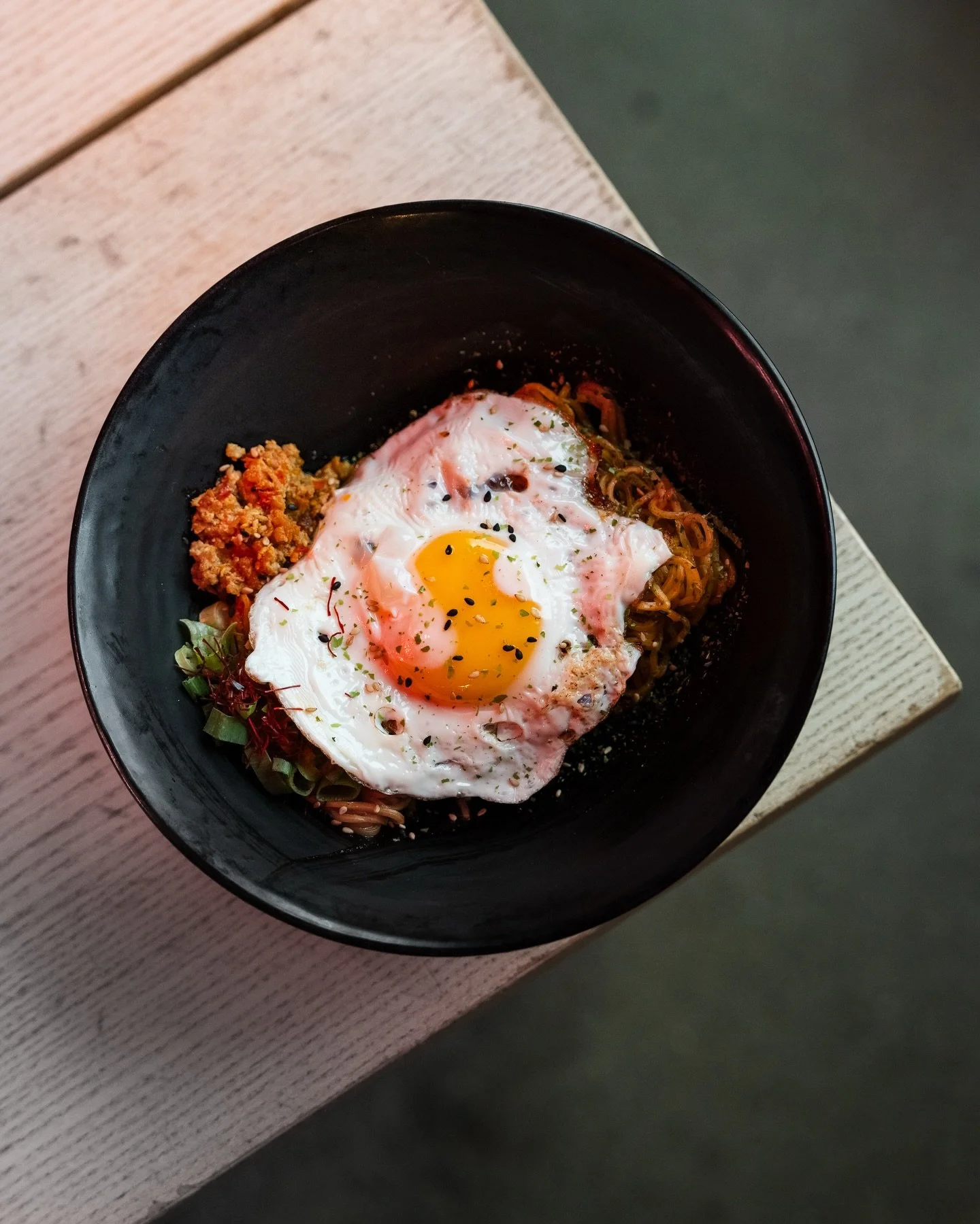 This one&rsquo;s all about that satisfying first bite🍜✨Warm noodles, rich seasoning, and a perfectly runny egg waiting to be mixed and savored.

That umami hit you&rsquo;re craving? It&rsquo;s right here.

#IzakayaRyu #ColumbusEats #614eats