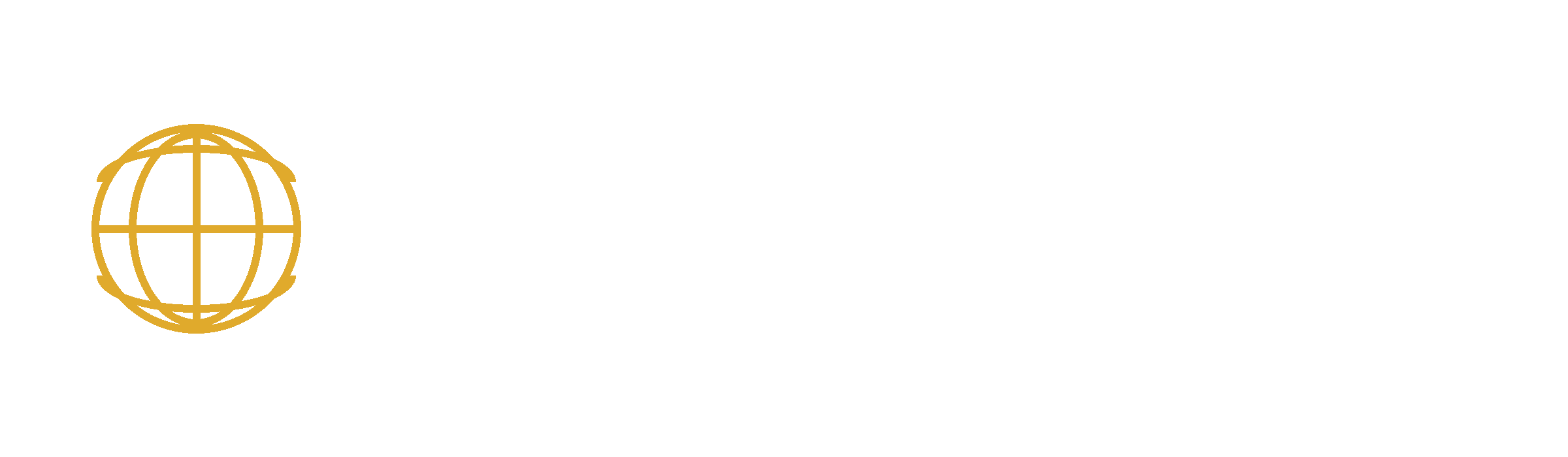 Black background with a gold globe icon and white text that says, 'Built from 600+ global technology engagements'.
