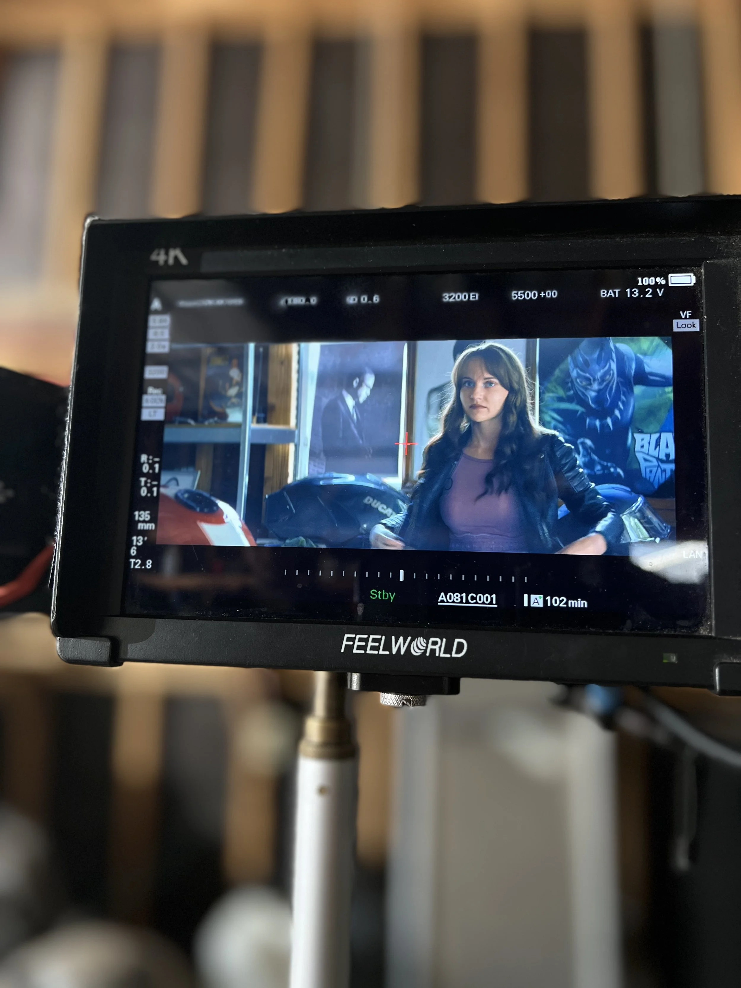 BTS of "Finding Solace." Directed by Maurice Moore.