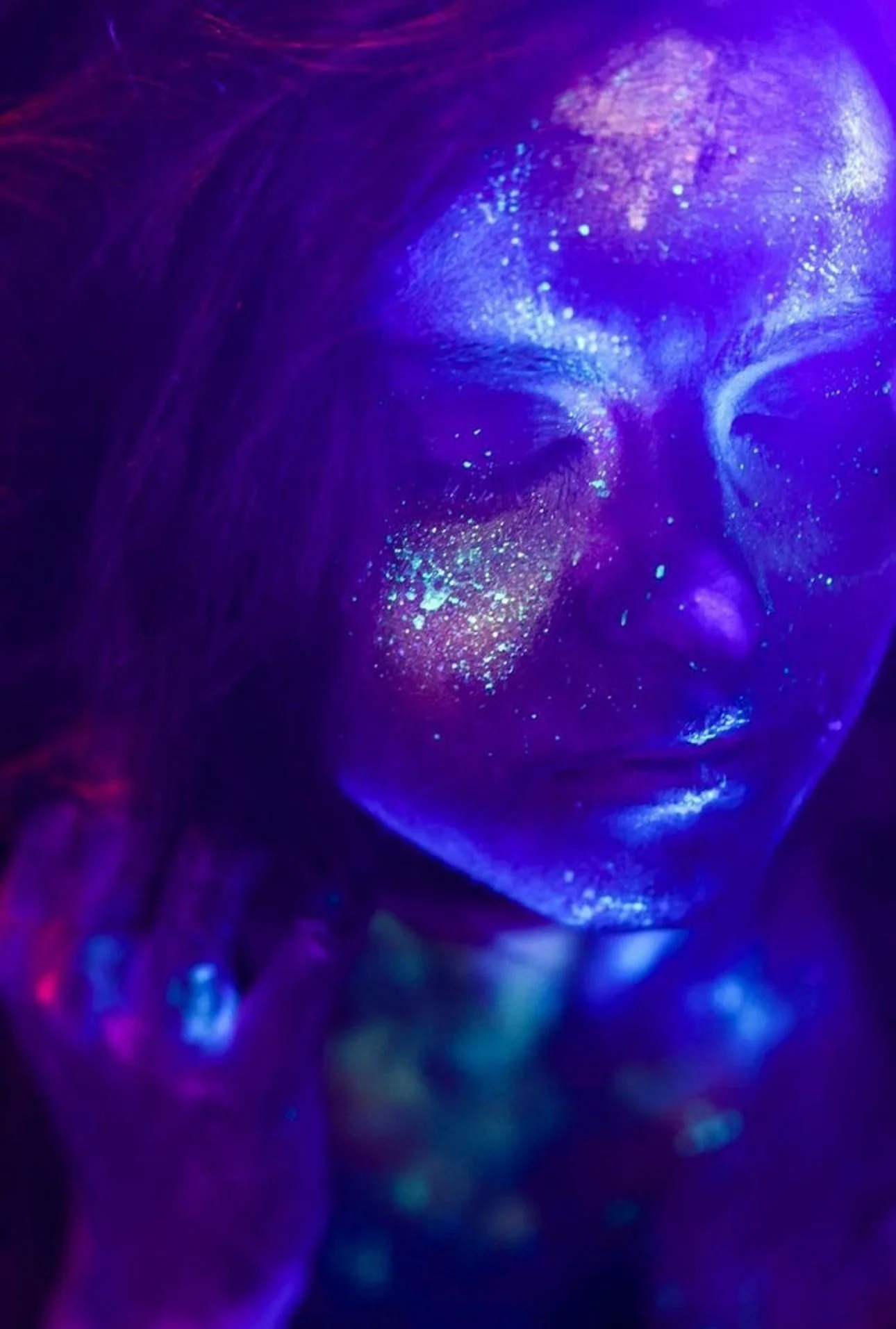 "Galaxies." Photo by Josh Baker @azulox. Makeup by Jennifer Briner @mascara_mustache