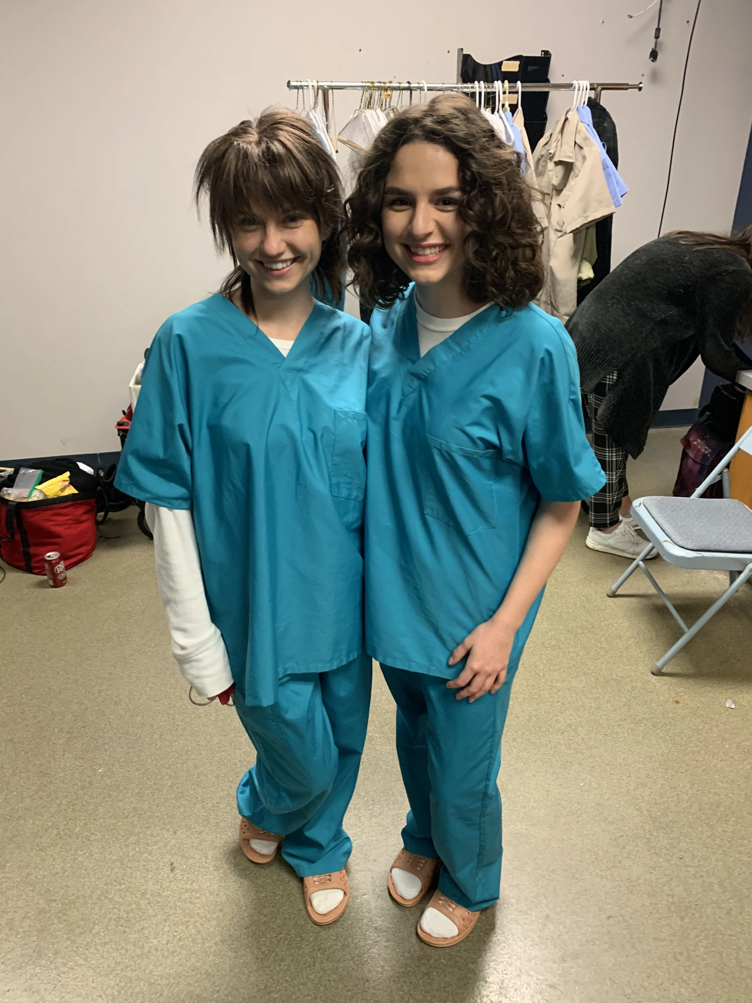 On the set of "Cellmate Stories" (S1.EP5) as Christie Smith. Directed by Brad Obsorne.