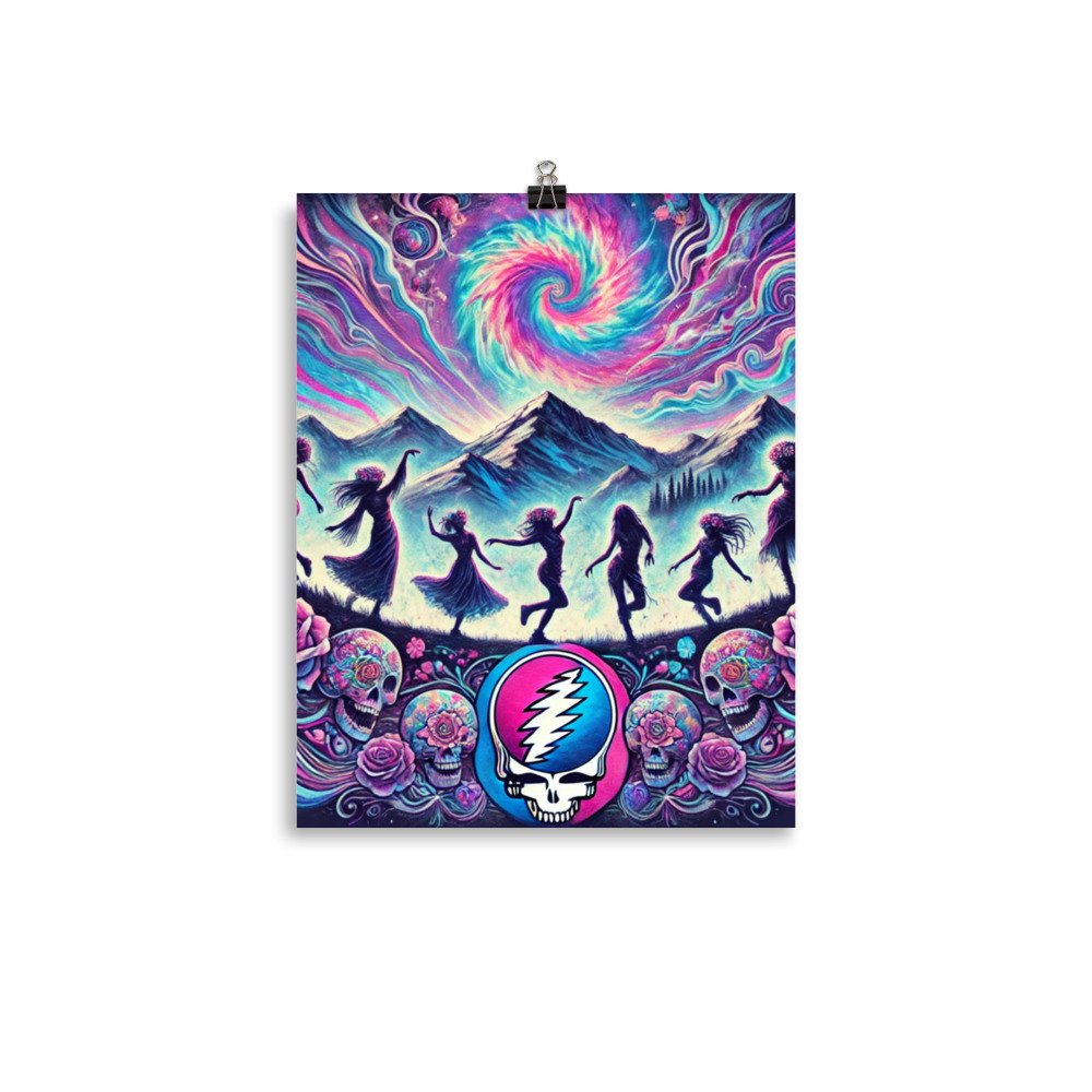 DEADHEAD SISTERS MOUNTAIN DANCE POSTER — Deadhead Sisters of Salt Lake City