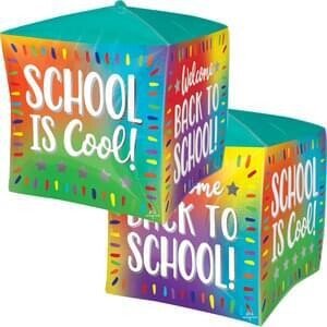 15" Ombre Back to School Cubez