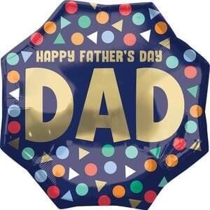 22" Happy Father’s Day Super Shape