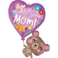 Love you Mom Bear Super Shape