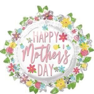 Mother's Day Wreath Super Shape