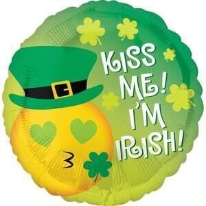 Anagram 18" Kiss Me Emoticon HX