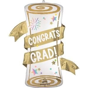 Satin Pastel Grad Party Diploma