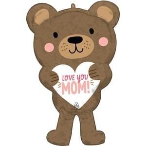 Love you mom Bear Super Shape