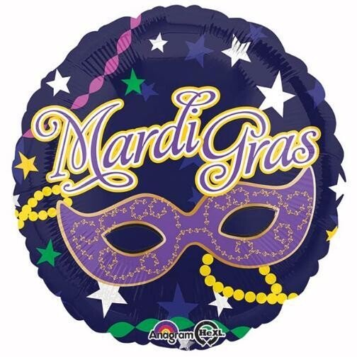 Anagram 18" Marti Gras Mask