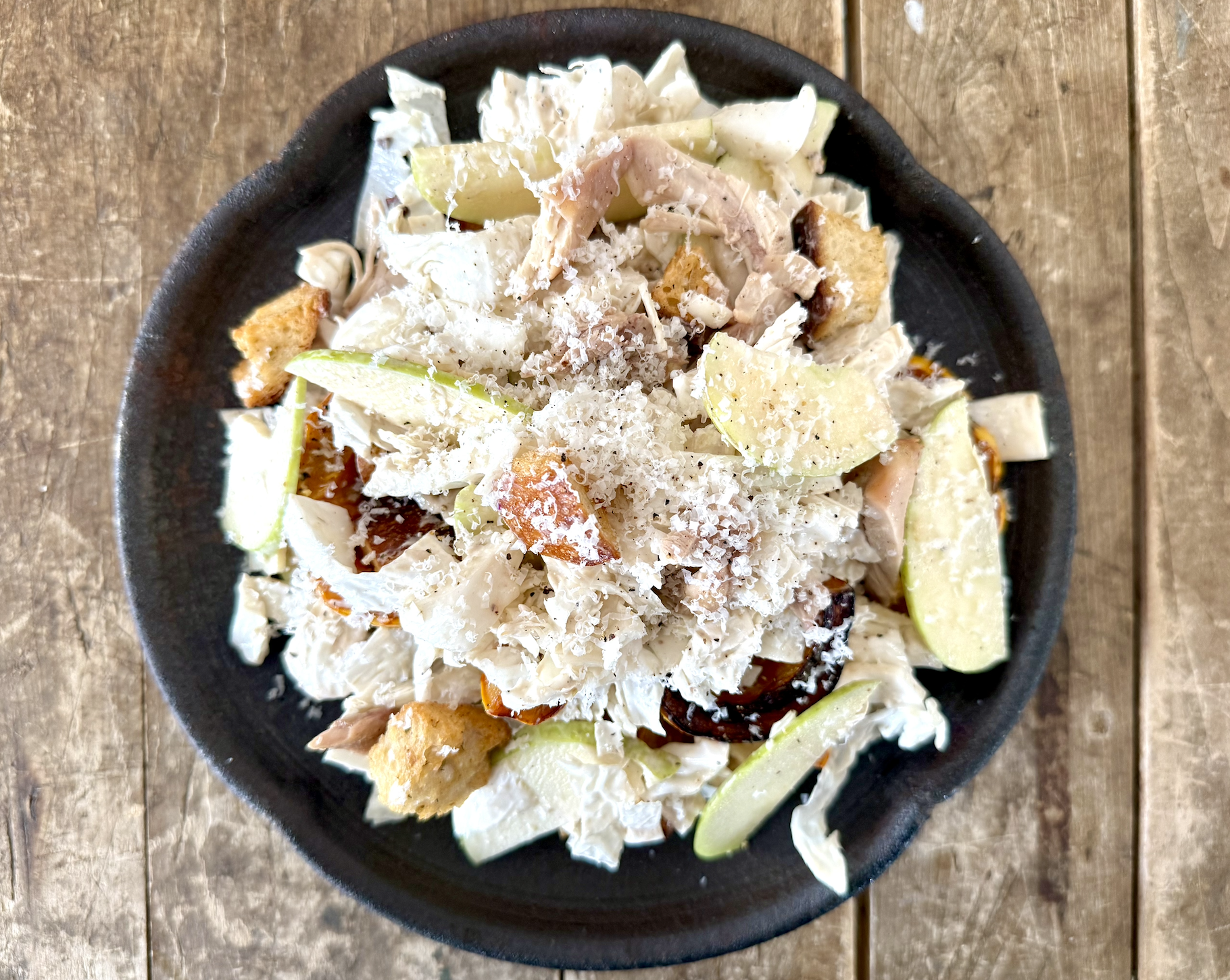 Napa Cabbage Caesar Salad