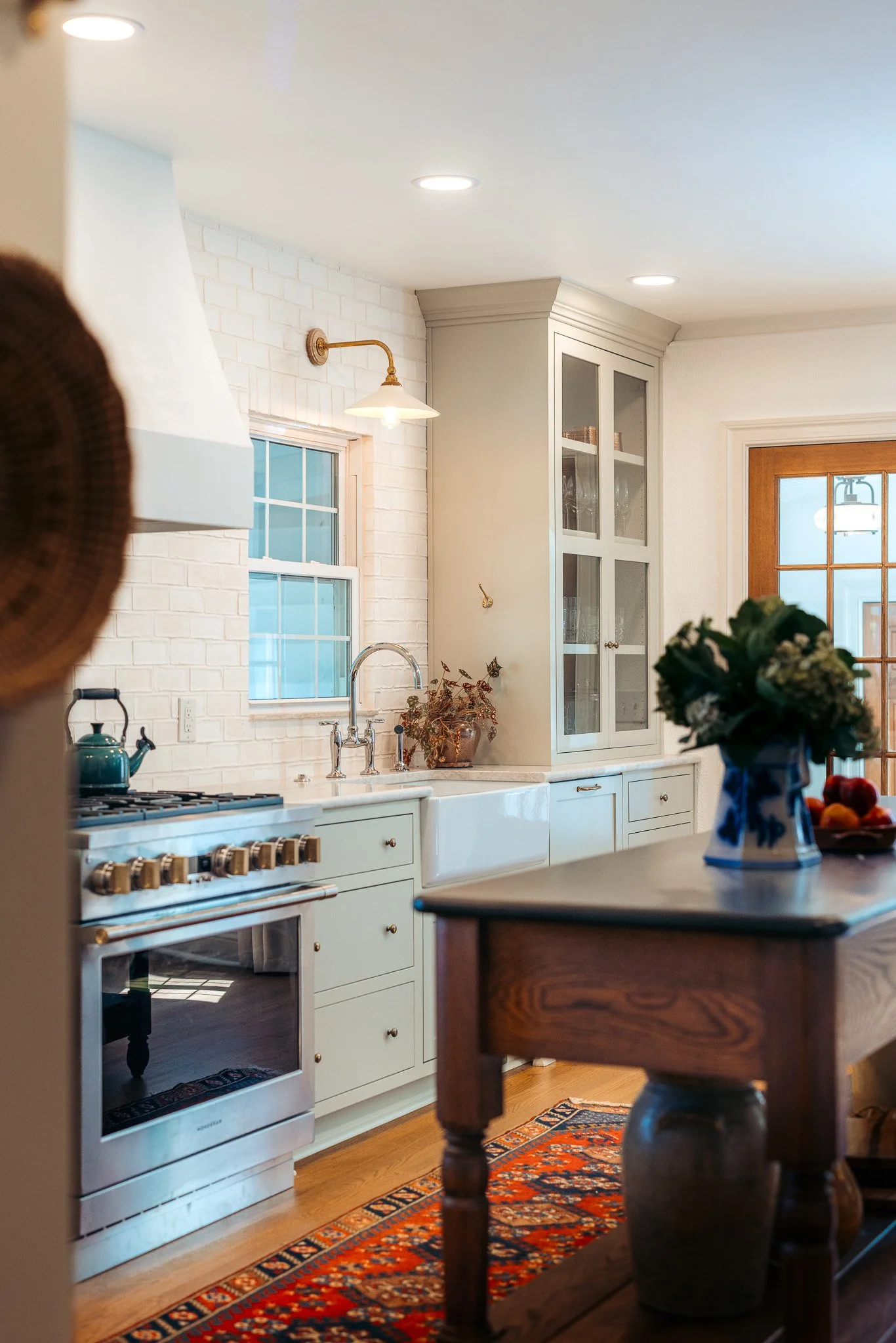 Farmhouse Inspired Transitional Kitchen Kitchen Remodel by Marsh Point Developers project photo 2