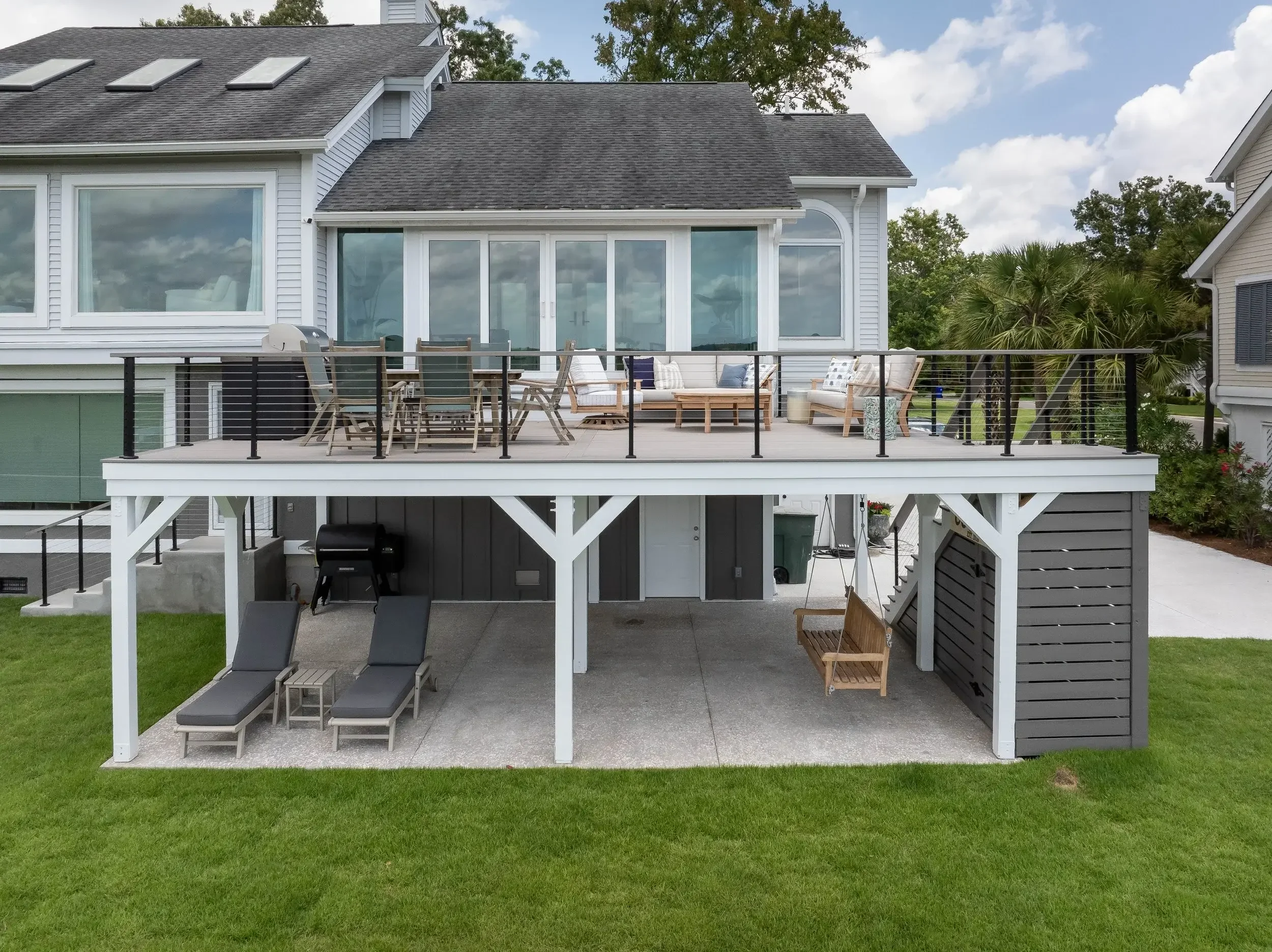 Marsh Point Custom Deck Build Charleston SC