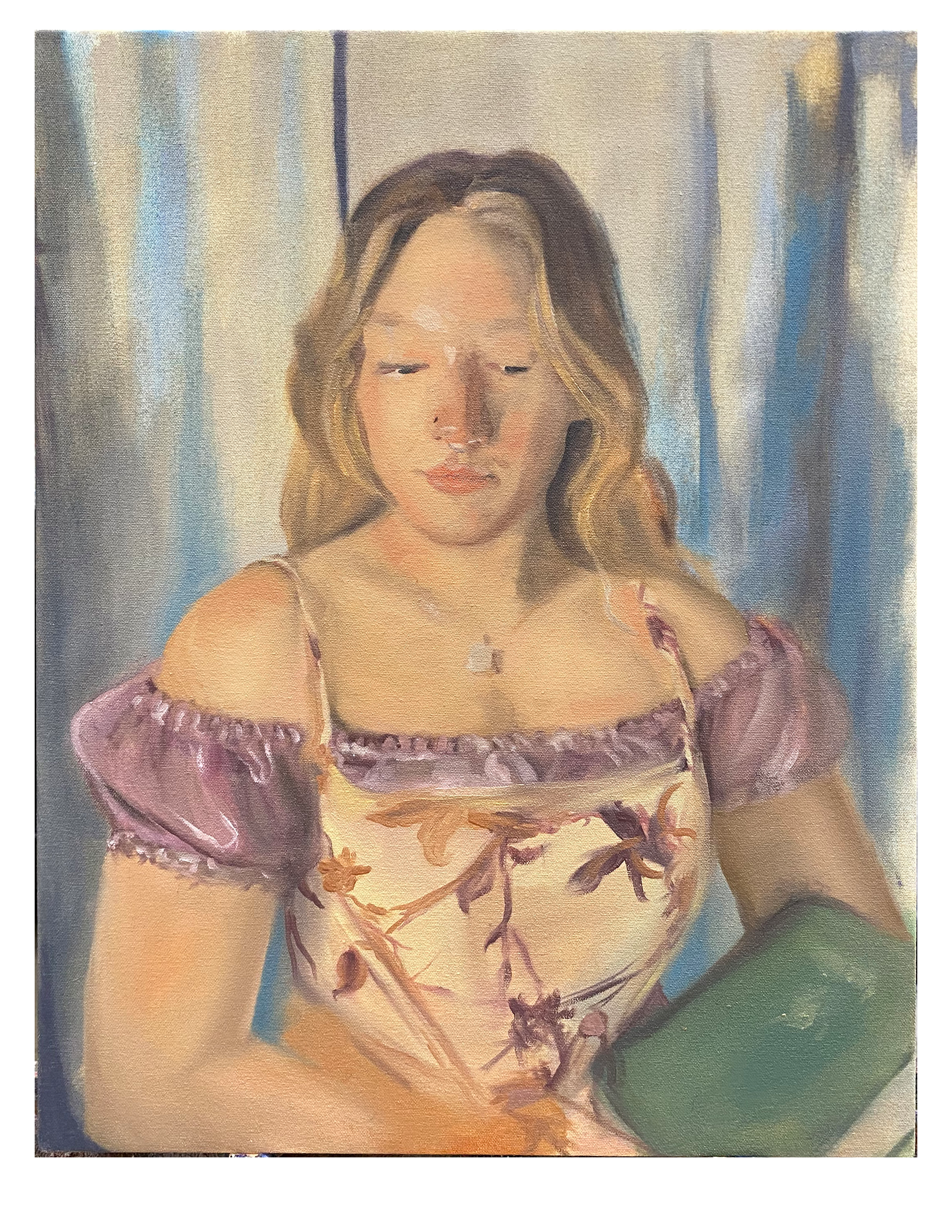 Self Portrait, 2022, oil on canvas,