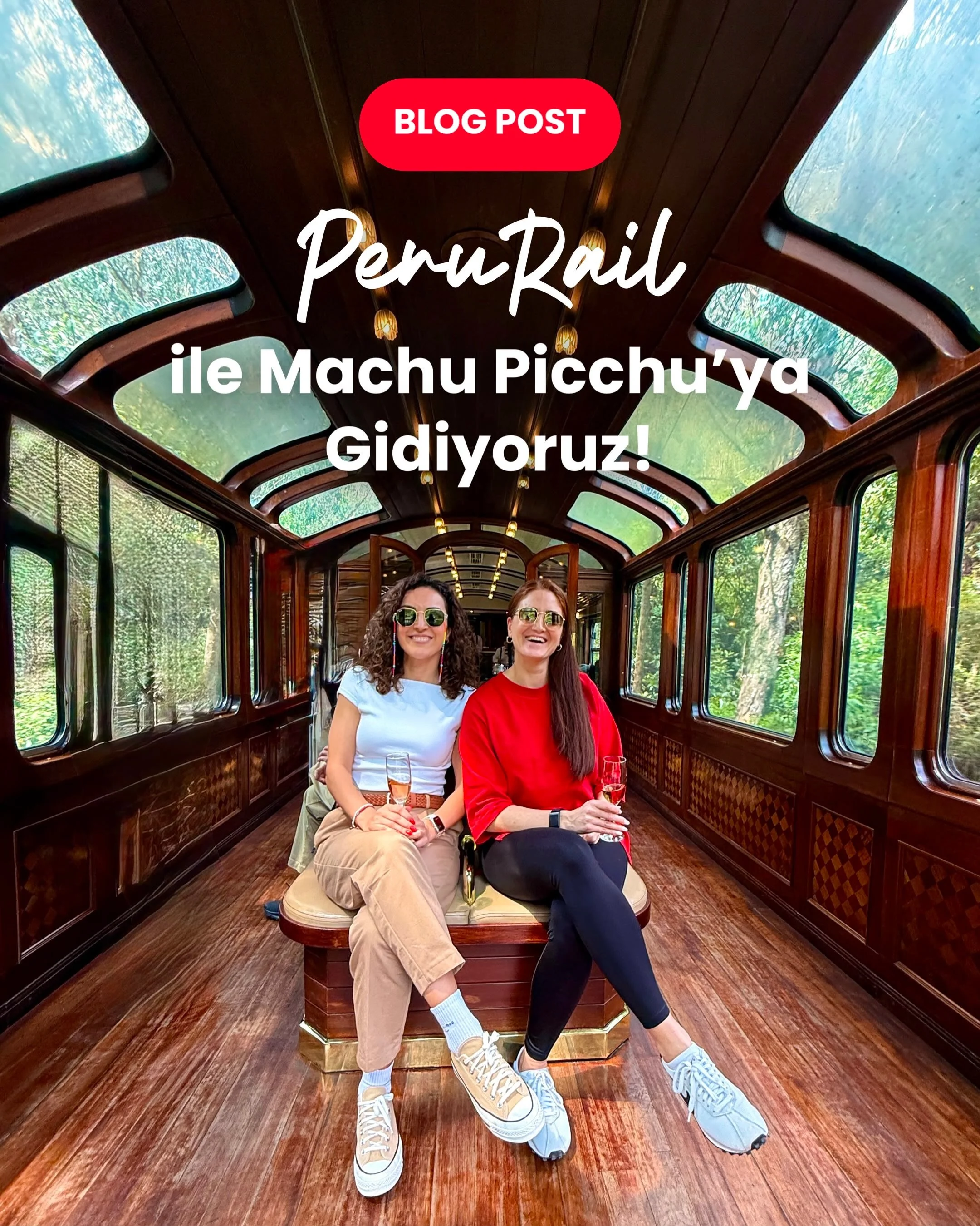 Bloğumuzda Peru kısmı a&ccedil;ıldı! 🇵🇪 
Bu şahane &uuml;lkeye ilk yazımızı Machu Picchu&rsquo;ya gittiğimiz tren yolculuğu ile başlayalım istedik... 🚂

Kutsal Vadi&rsquo;nin yemyeşil manzaralarını tavanı cam kaplı vagonlardan izlediğimiz, a&ccedi