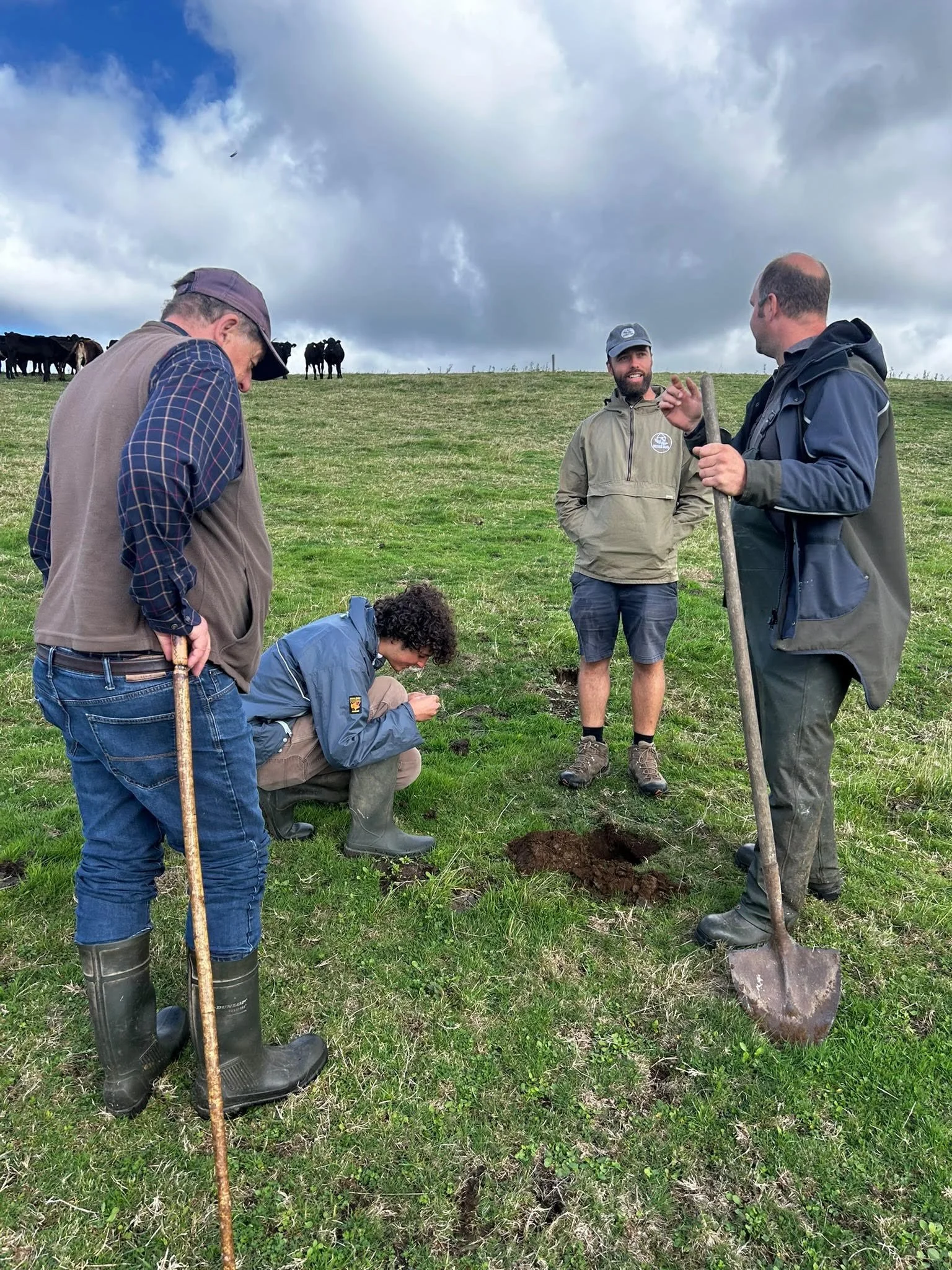 From the ground: the real work starts at Lesnewth