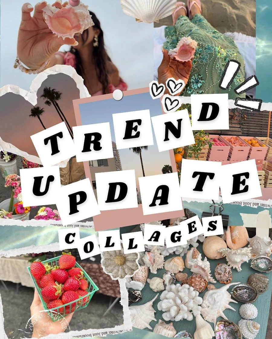 How do you feel about collages and maximalism trends and In what ways would you express your subject through a collage? 🌴☀️🌊⛱️🐚
.
.
.
#brandmarketing #brandingagency #brandinginspiration #brandingtips #modernmarketing #foodmarketing #marketingtip 