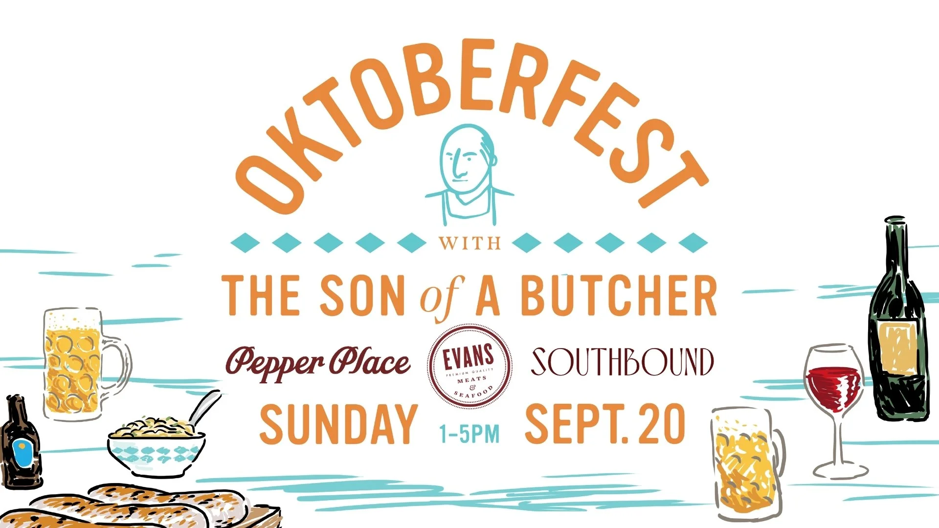 SUN 9/20 | HOSTED Kick-Off: Fourth Annual Oktoberfest