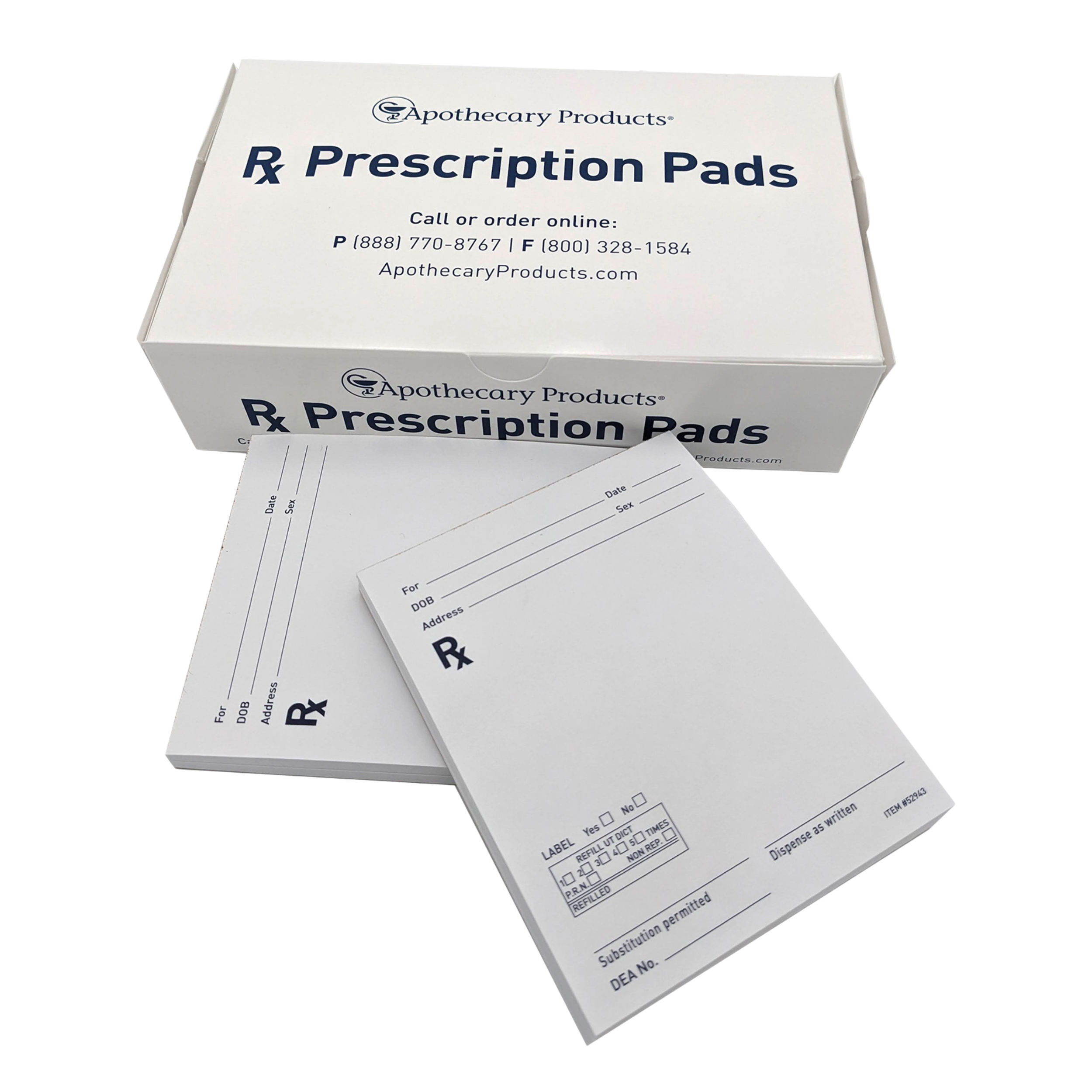 Prescription Pads Packaging