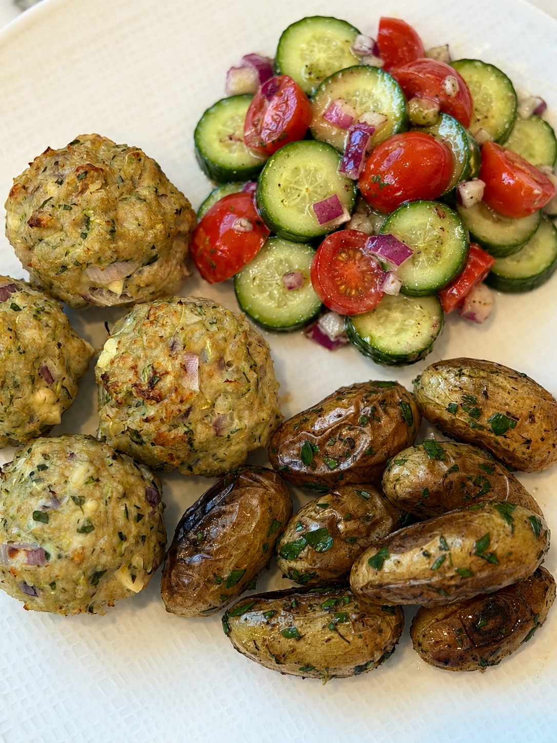 Greek Style Chicken Meatballs