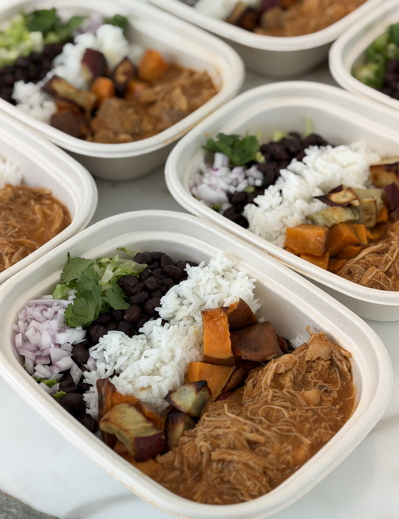 Shredded Chicken Burrito Bowl