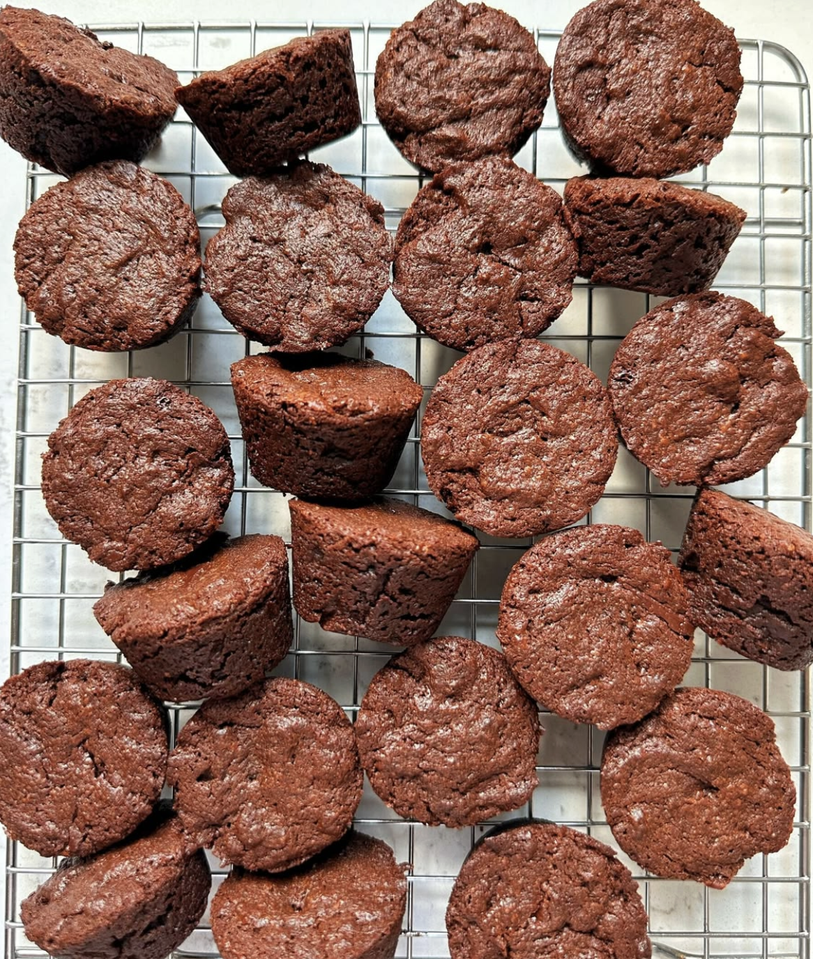Mini Fudgy Chocolate Brownie Bites (Pack of 6)