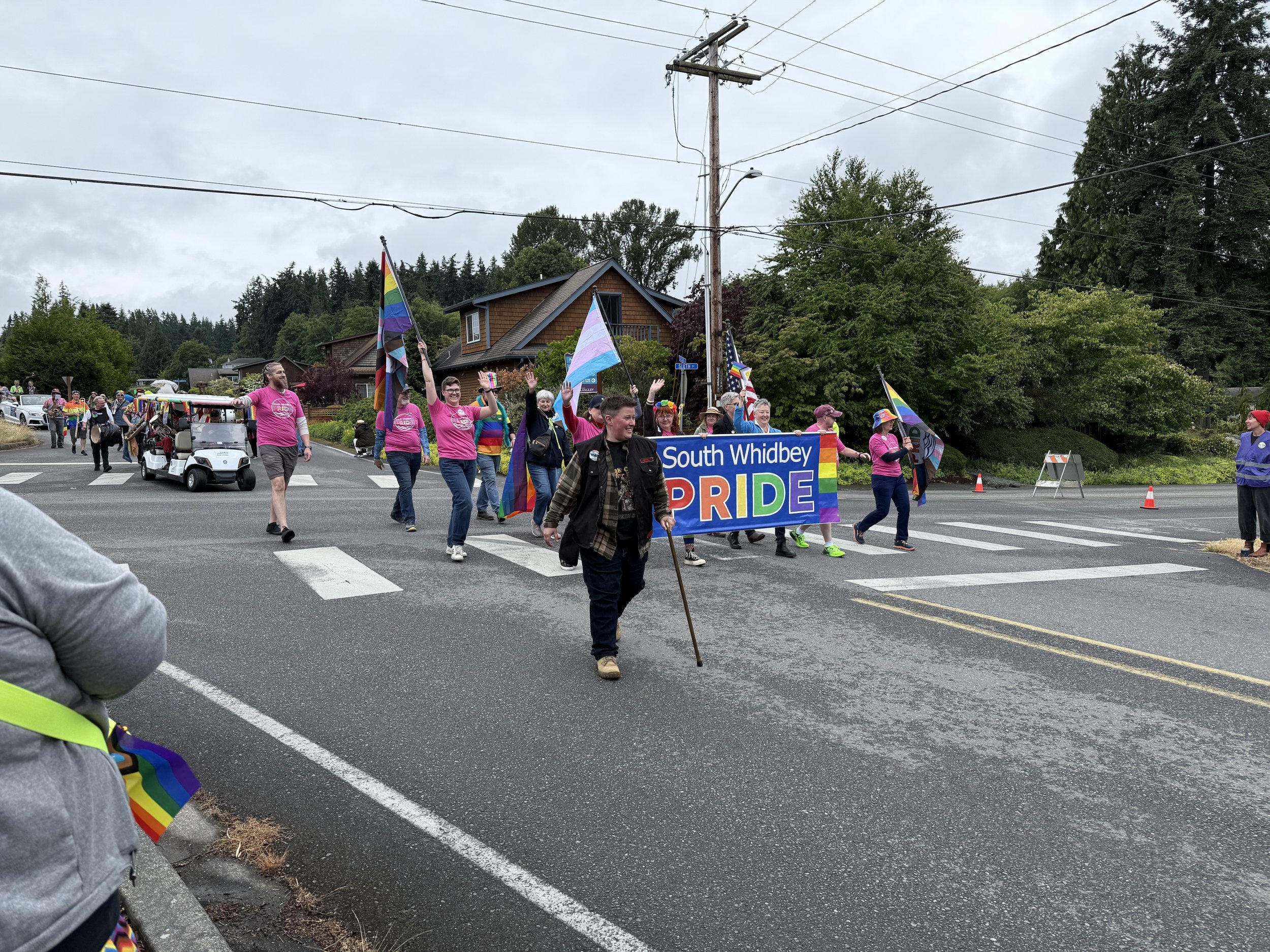 Ann at Langley Pride with WCT!!!