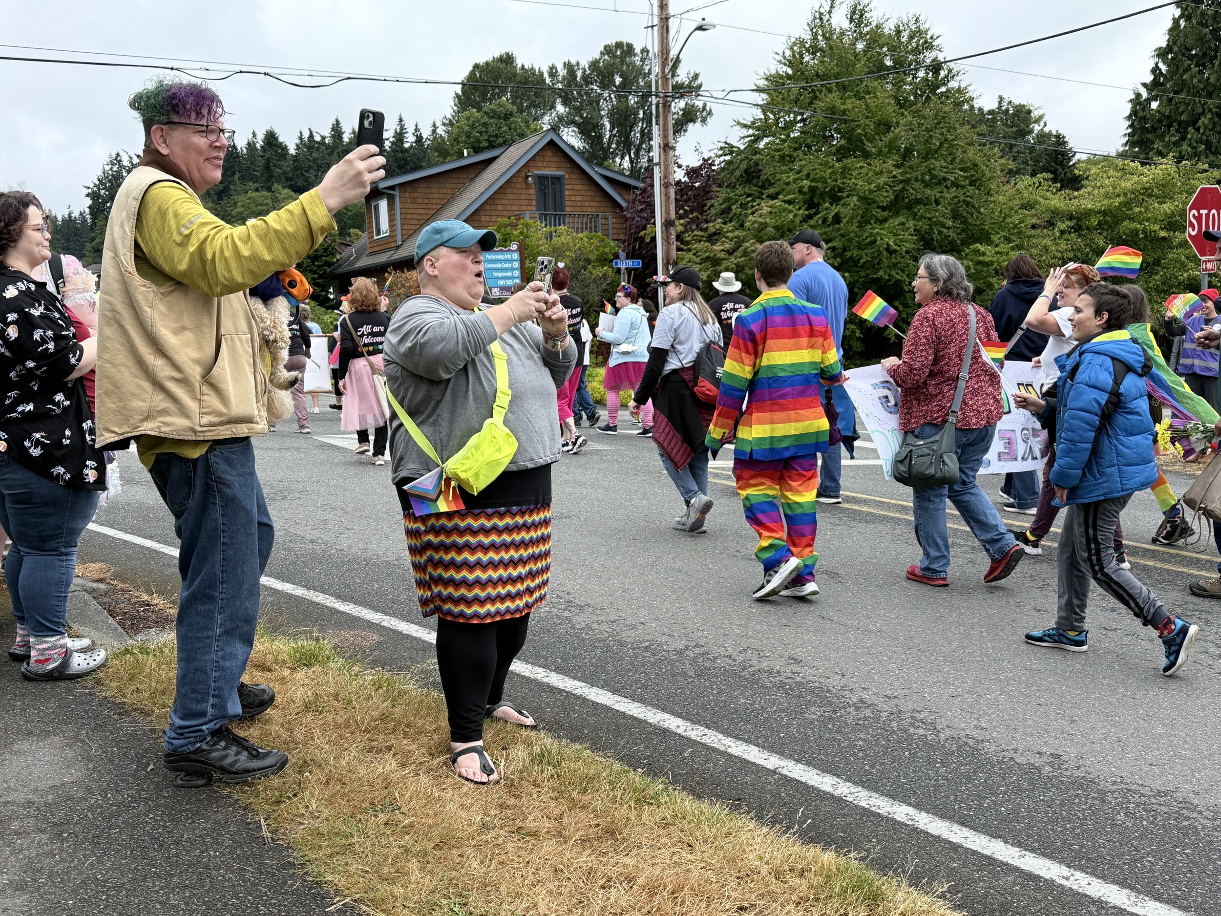 Ann at Langley Pride