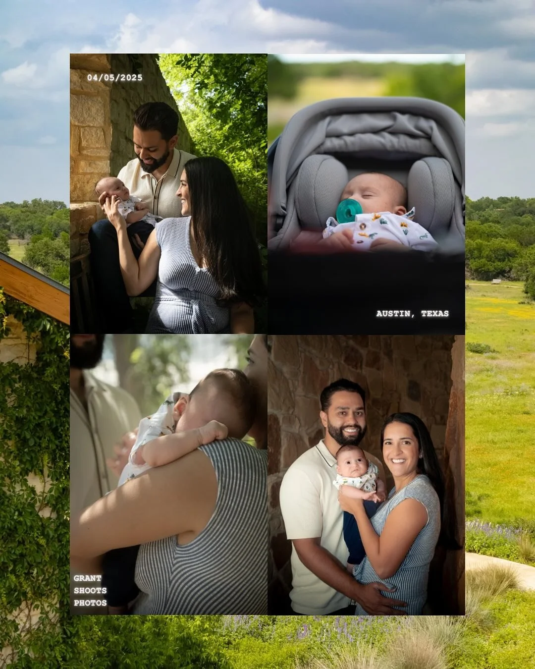 Thank you @therealbetablocker for the honor of capturing some special early moments of your growing family! 💐

Not gonna lie. Doing an outdoor shoot with a baby this young was ambitious for me. Thankfully lil Mr. Mans here was a natural in front of 