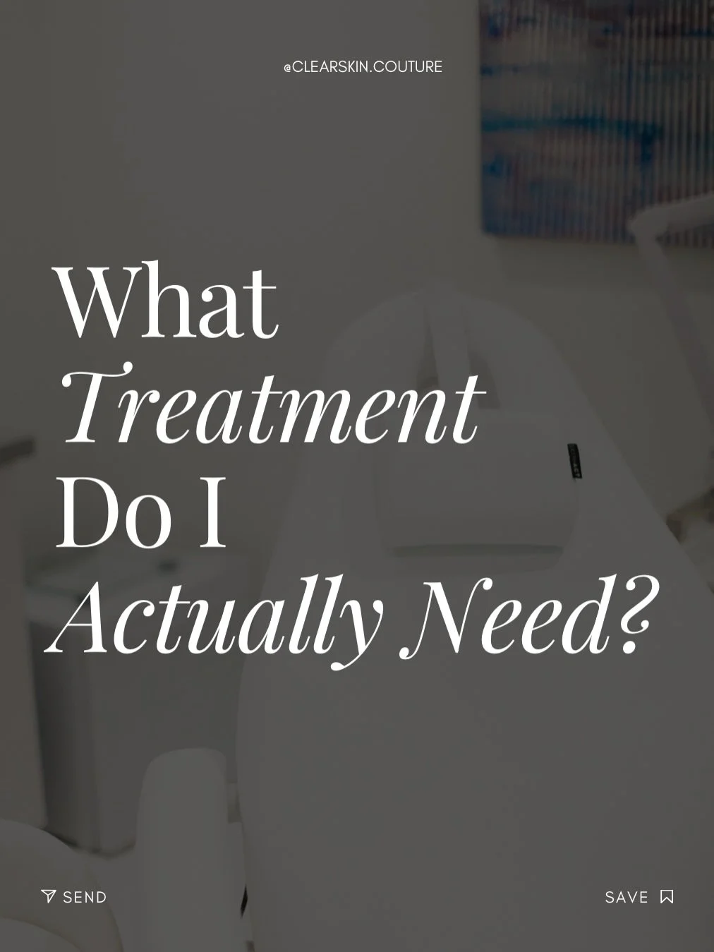Not sure what treatment you need? You&rsquo;re not supposed to ⬇️

Choosing between neurotoxin, filler,
microneedling, or skin boosters depends on your anatomy, skin condition, and long-term goals and not trends. 

A true assessment that can only be 