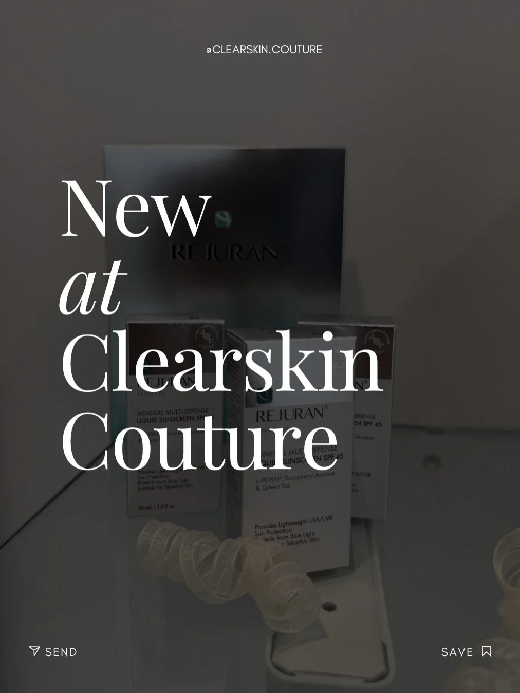 Meet the newest addition to your skincare routine

The REJURAN&reg; Mineral Multi-Defense Liquid Sunscreen SPF 45 delivers lightweight daily protection while supporting overall skin health.

Formulated with: &bull; c-PDRN&reg; to support skin repair 
