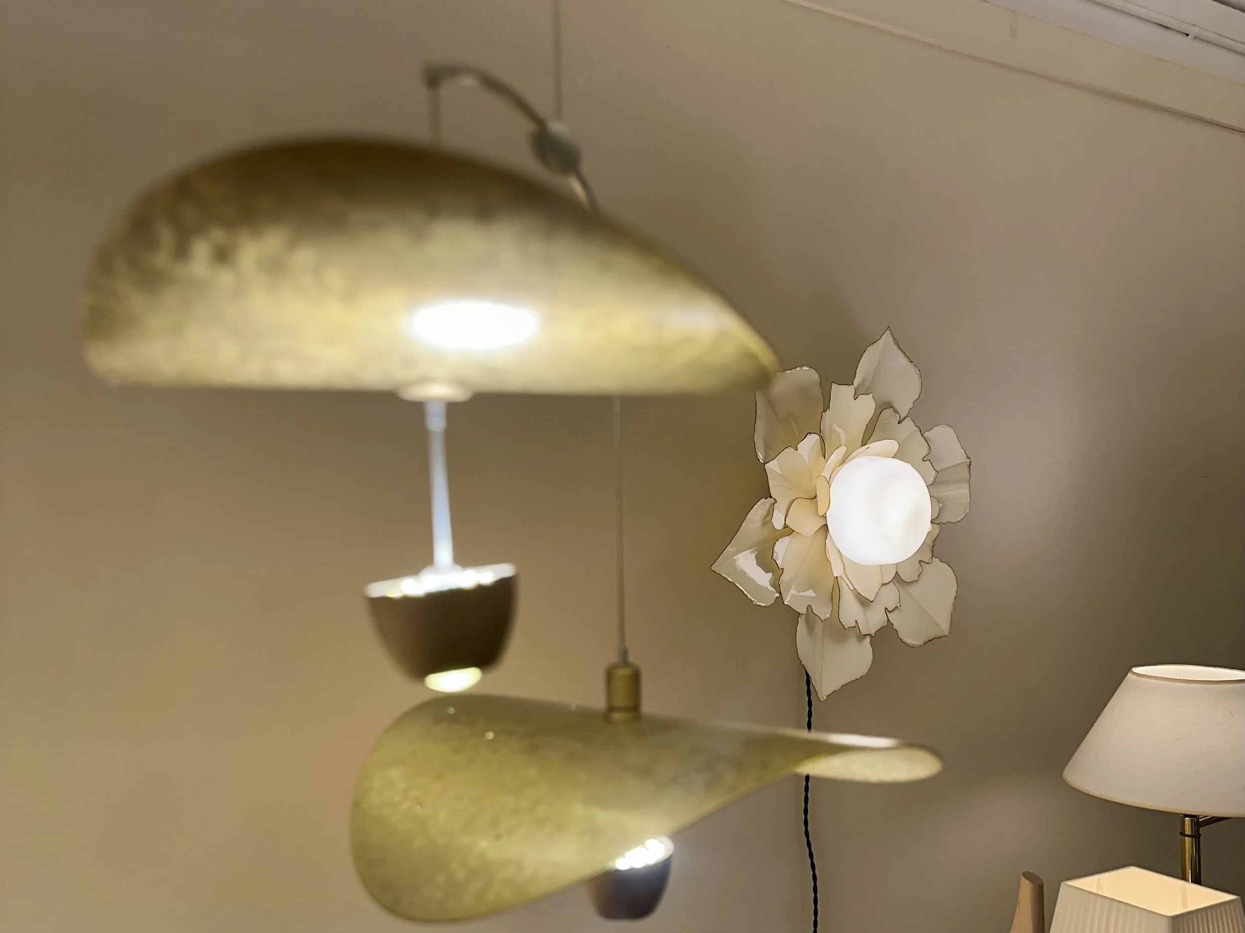  Now on display at Calger Lighting at the Design Center, NYC  Explore Flora 