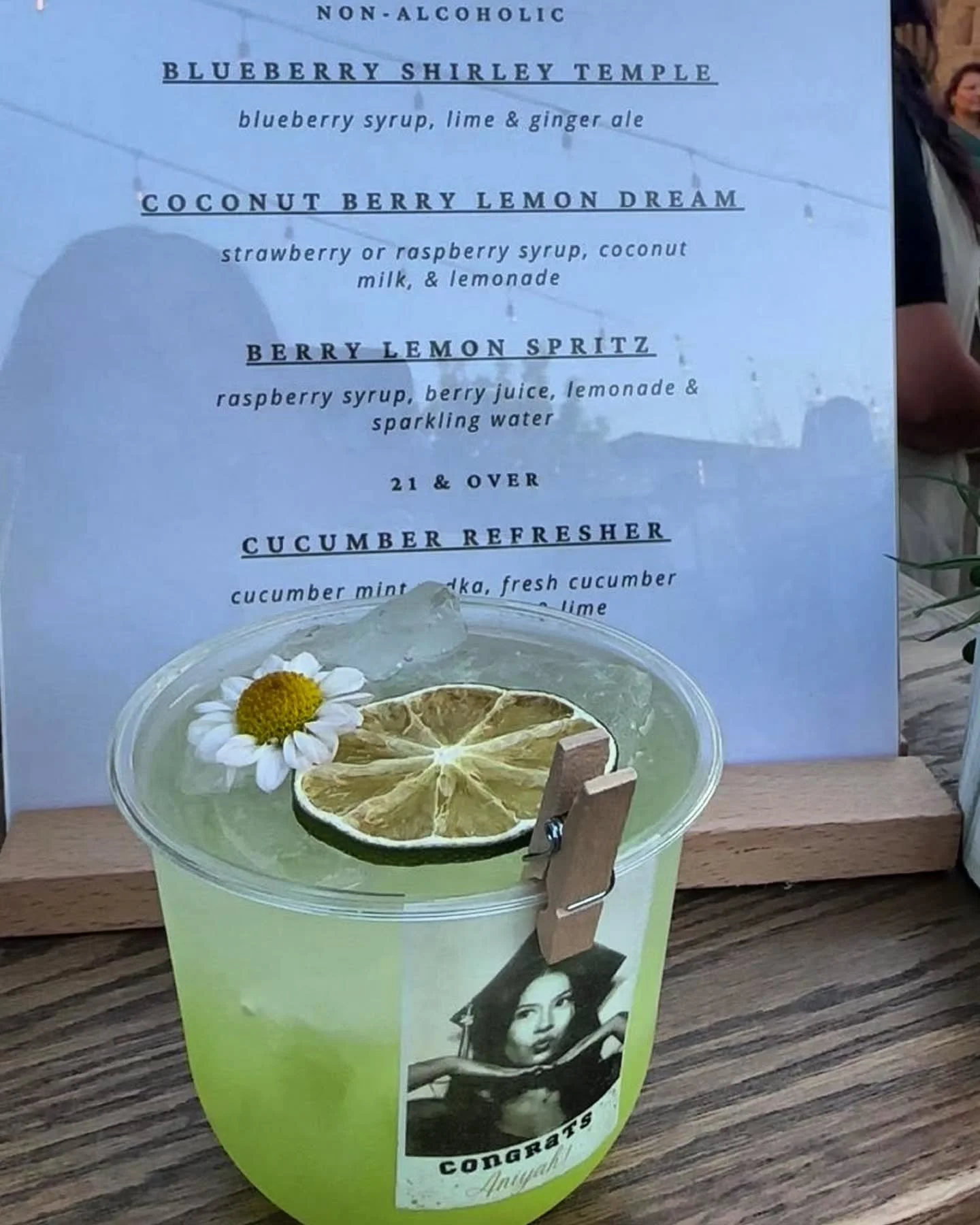 Mocktails made for main characters only 🤍 

Say yes to flavor, no to hangovers.

Full mocktail menu with one cocktail add-on for the 21 and over club 🍸

Toppers always by: @prettylittlericepaper

#SipSafeStayCute #10sAllAround