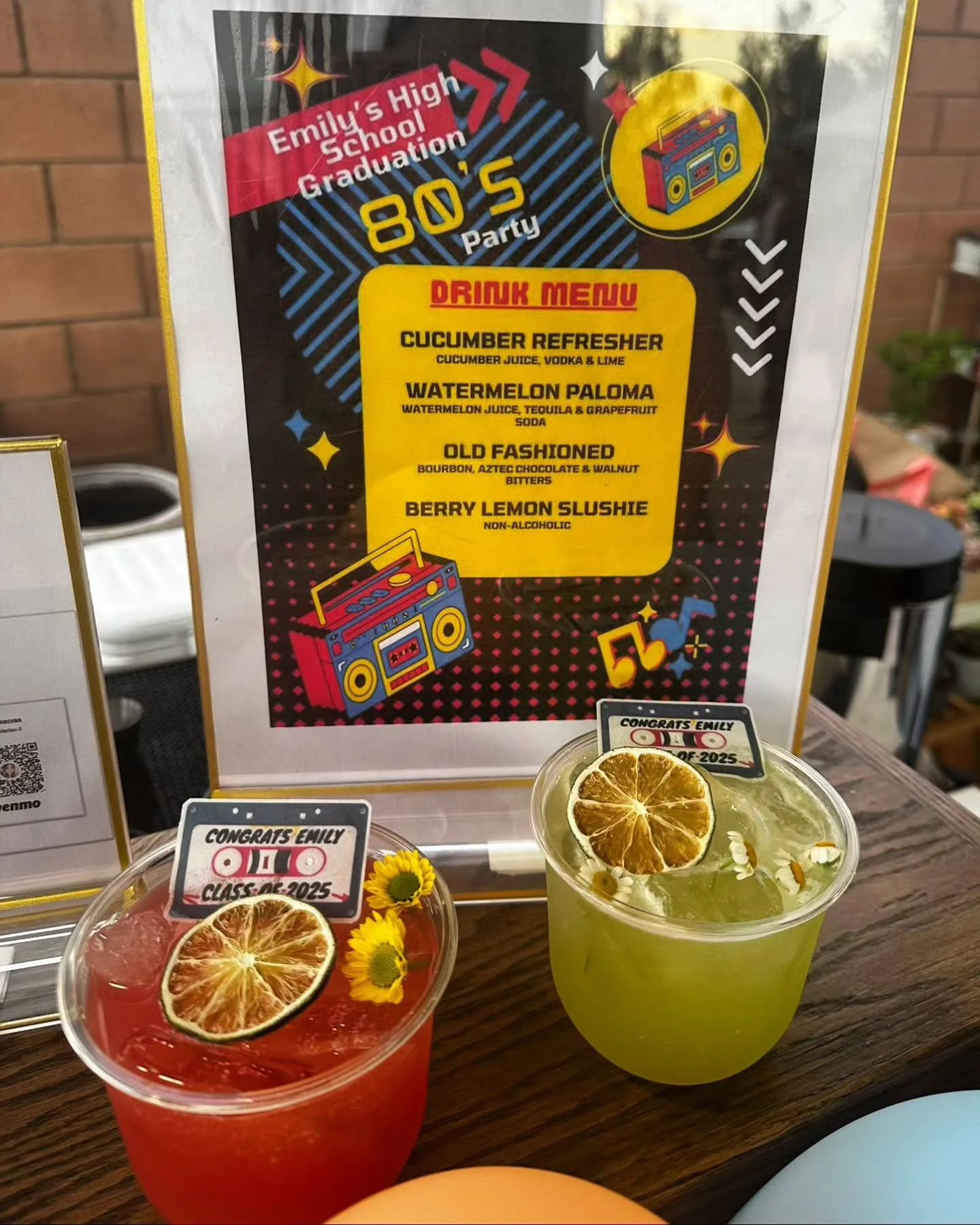 Watermelon Paloma 🍉 &amp; Cucumber Refresher🥒 have been the most requested cocktails for this warm weather ☀️

Cheers to all the 2025 graduates! 🎓 

#MobileBartending #GraduationParty #GraduationSeason #80snostalgia #80sParty